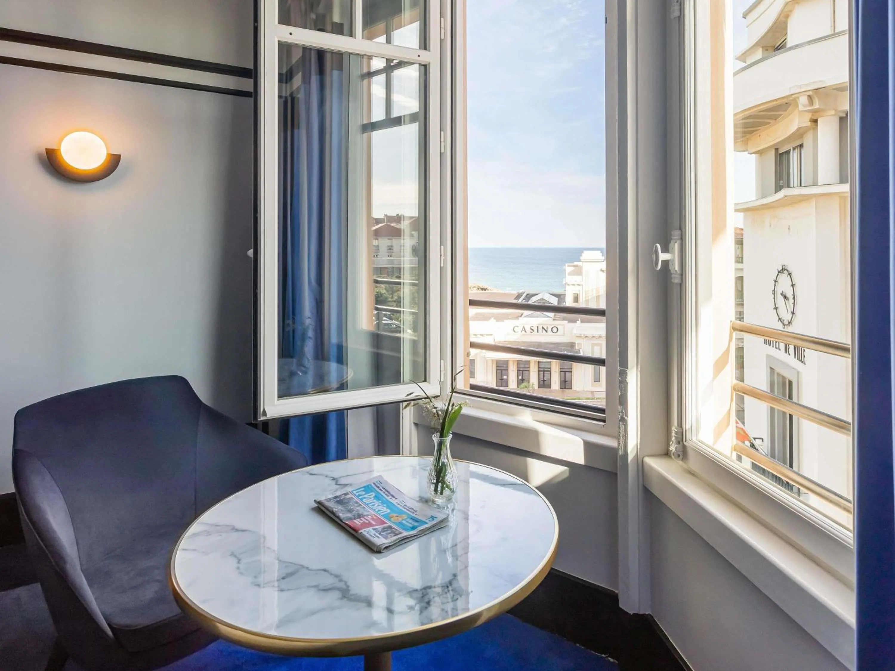 Bedroom in Hotel Plaza Biarritz Plage - Handwritten Collection