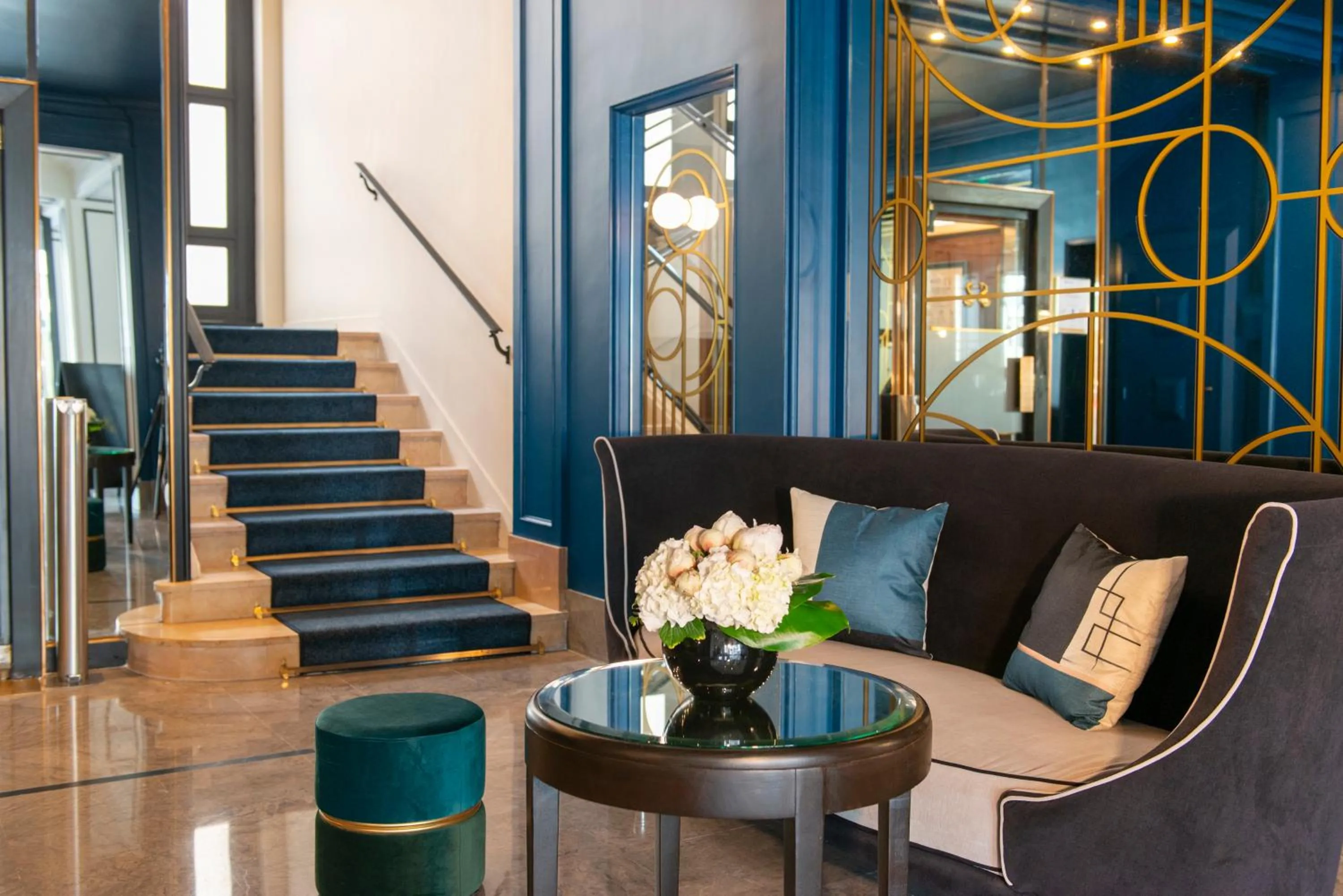 Lobby or reception in Hotel Plaza Biarritz Plage - Handwritten Collection