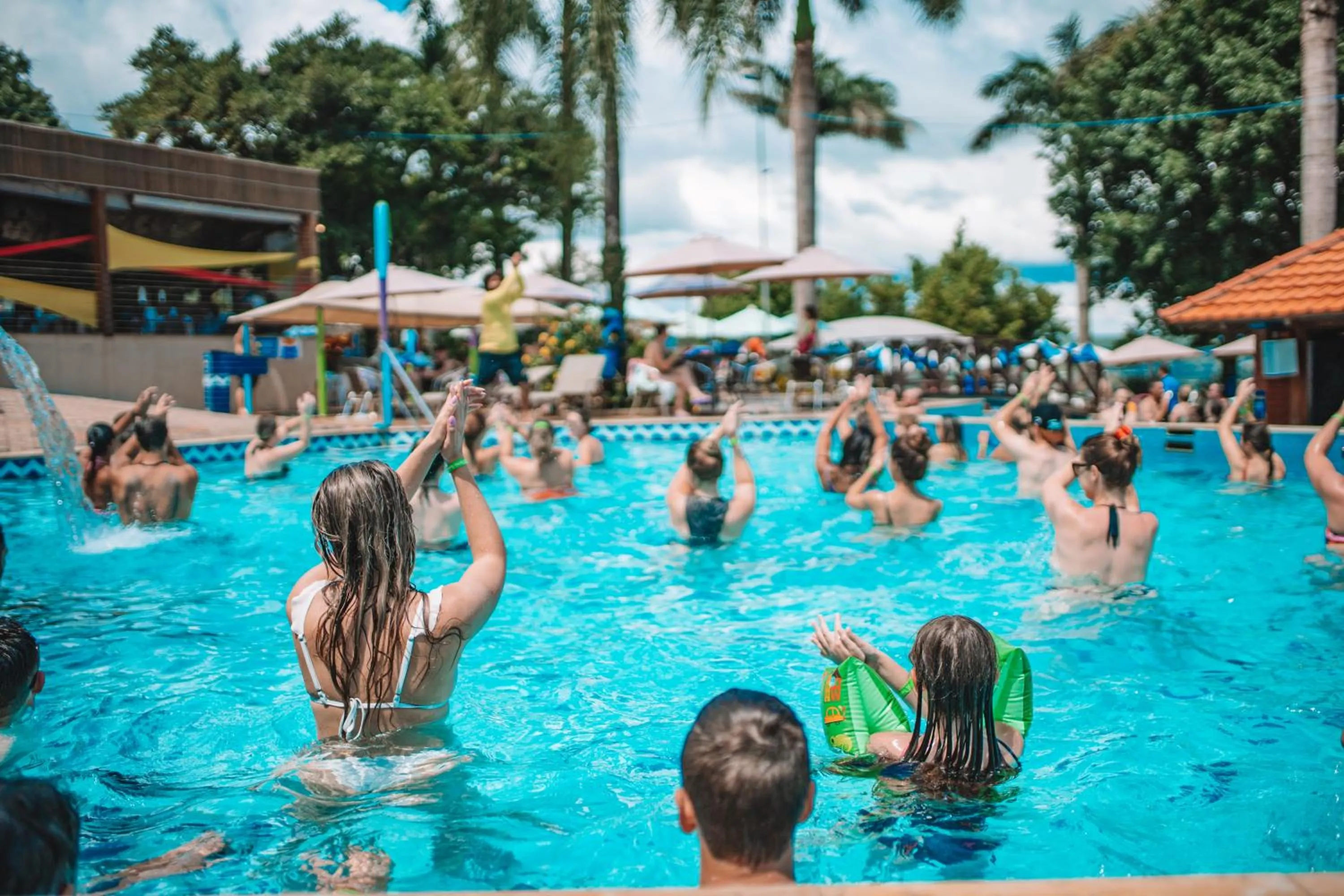 Swimming pool in Itá Thermas Resort e Spa