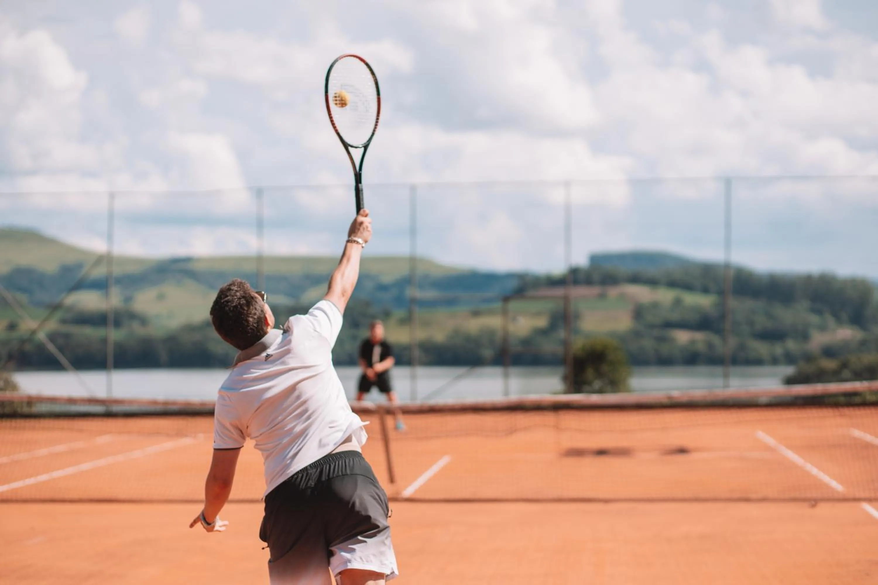 Tennis court in Itá Thermas Resort e Spa