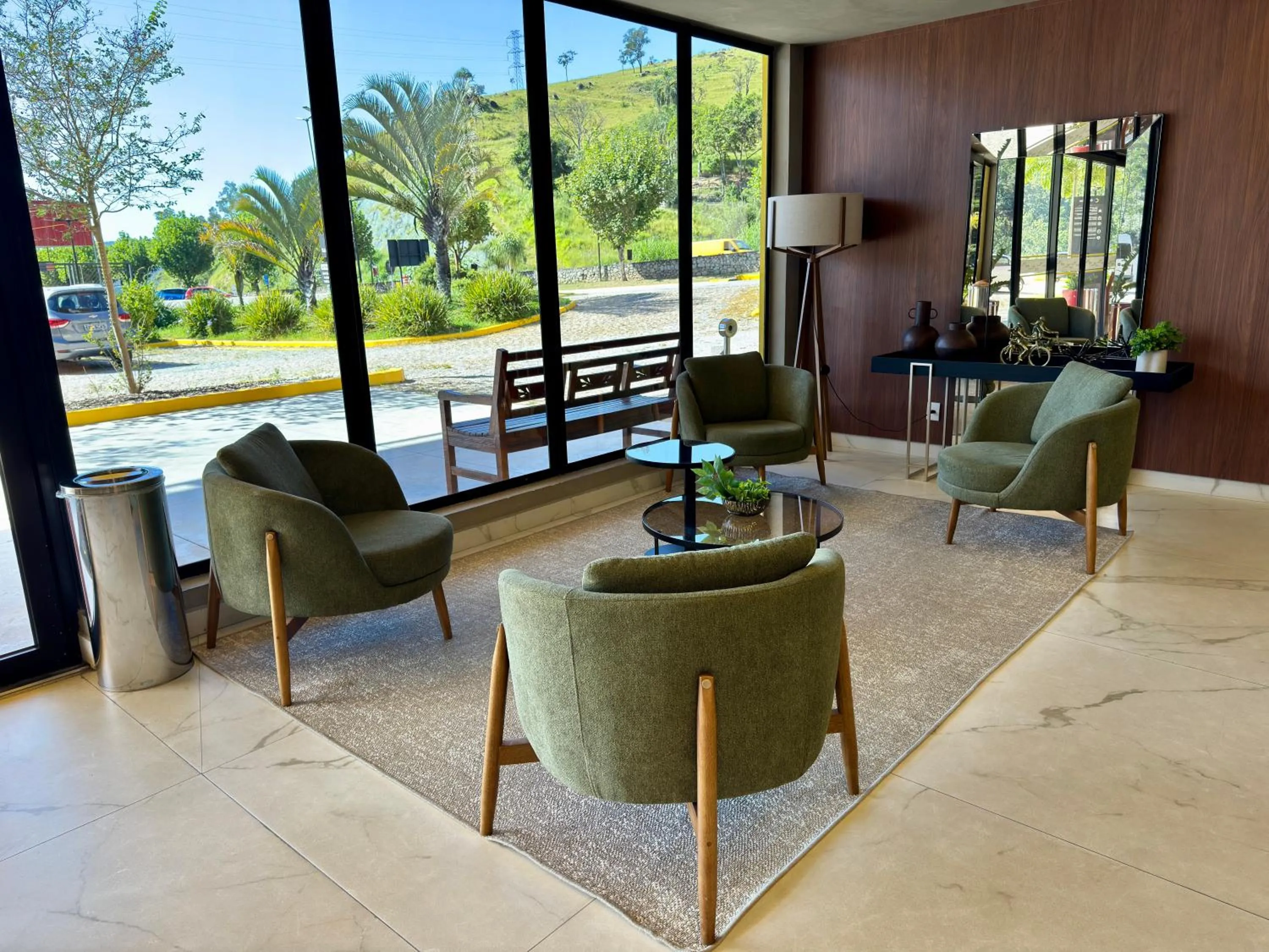 Lobby or reception in Graal Inn Mairiporã