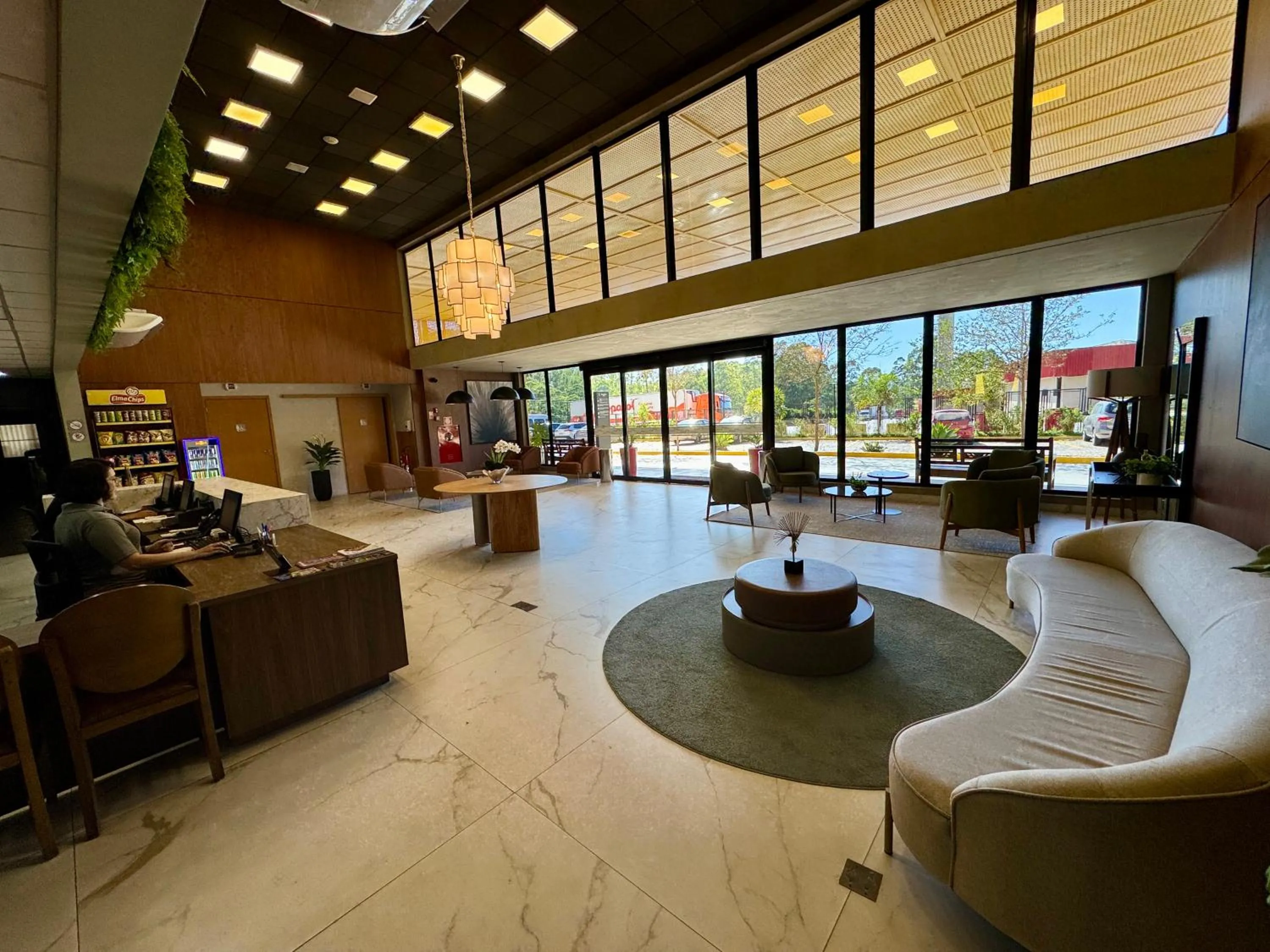 Lobby or reception in Graal Inn Mairiporã