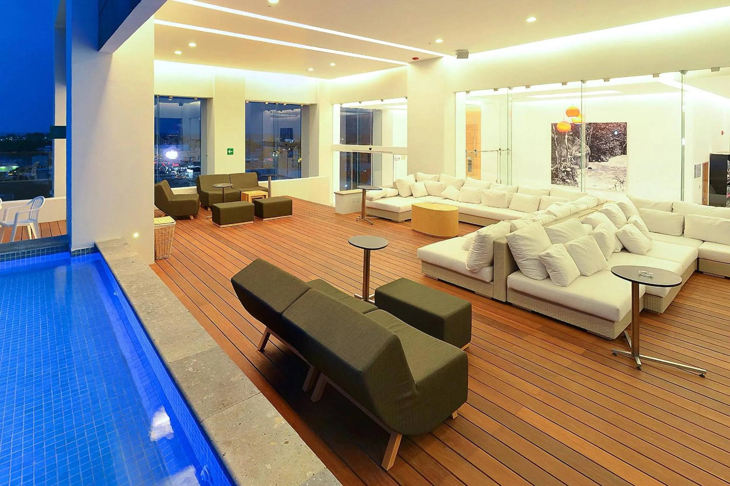 Lounge or bar in Fiesta Inn Chetumal