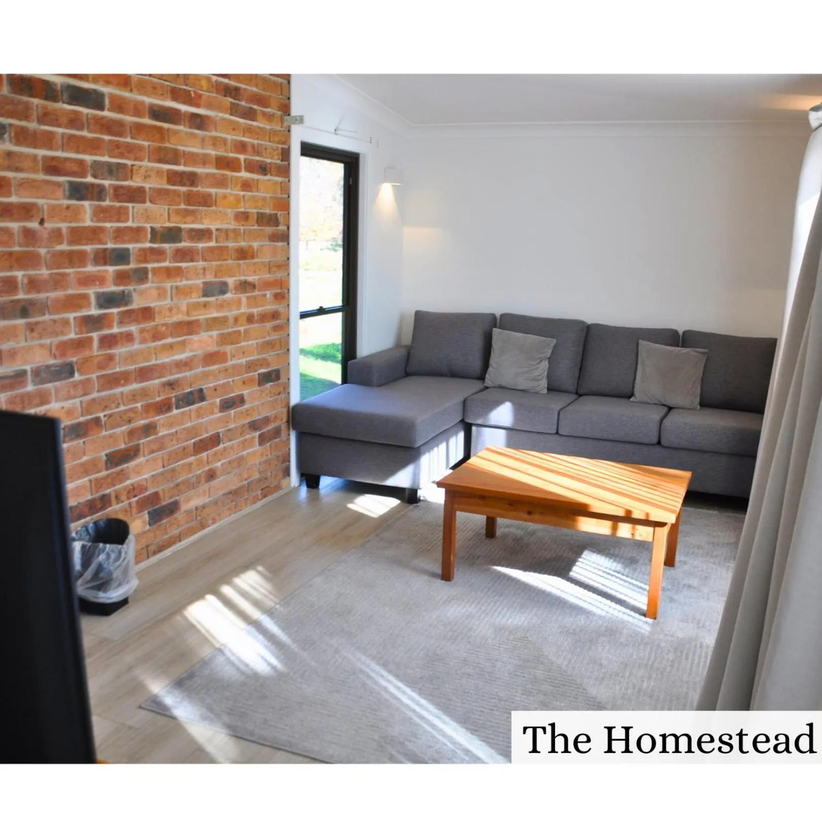 Seating area in Woolshed Hill Estate