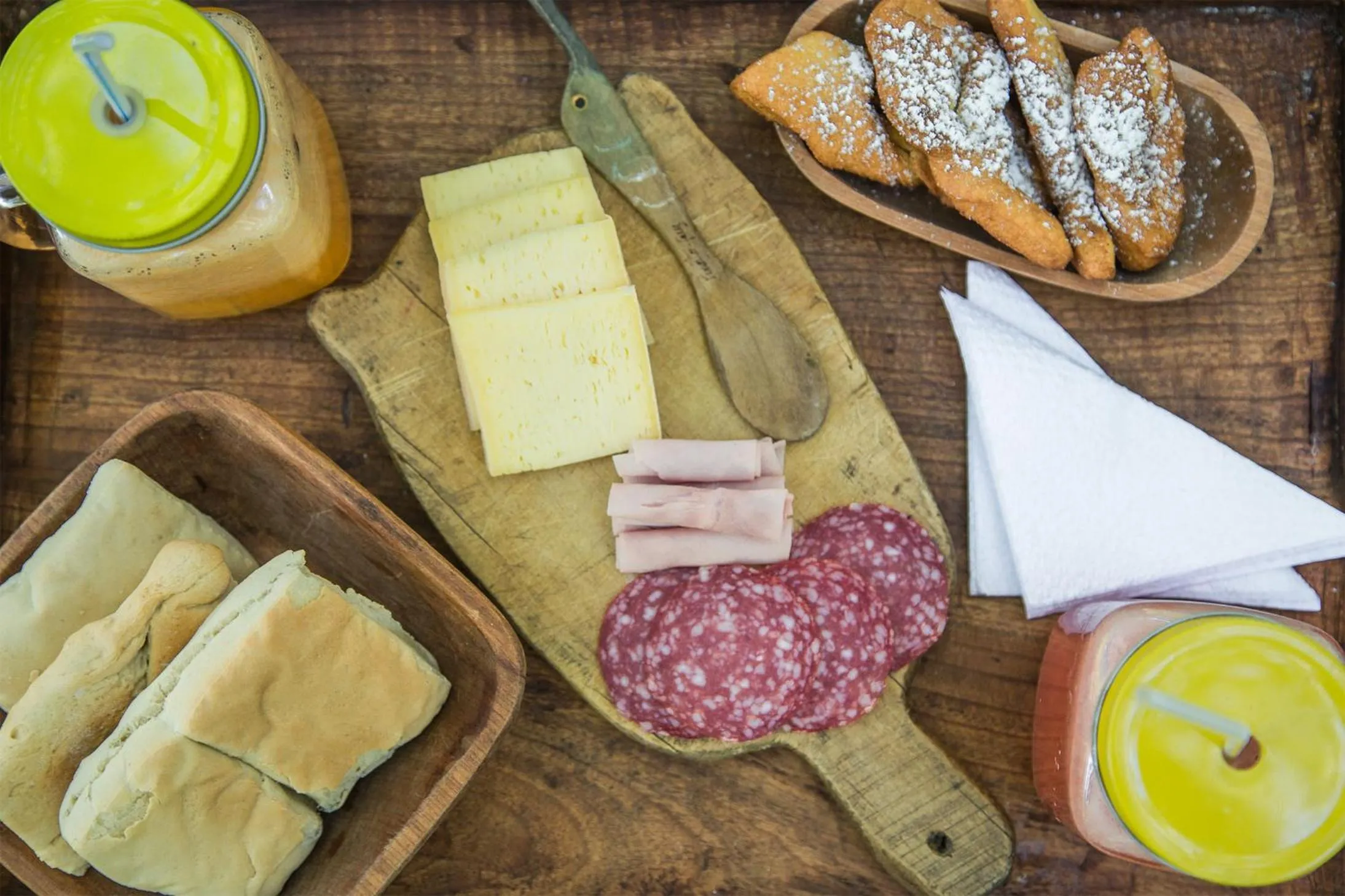 Food in Apart hotel Puchaley Lafquen