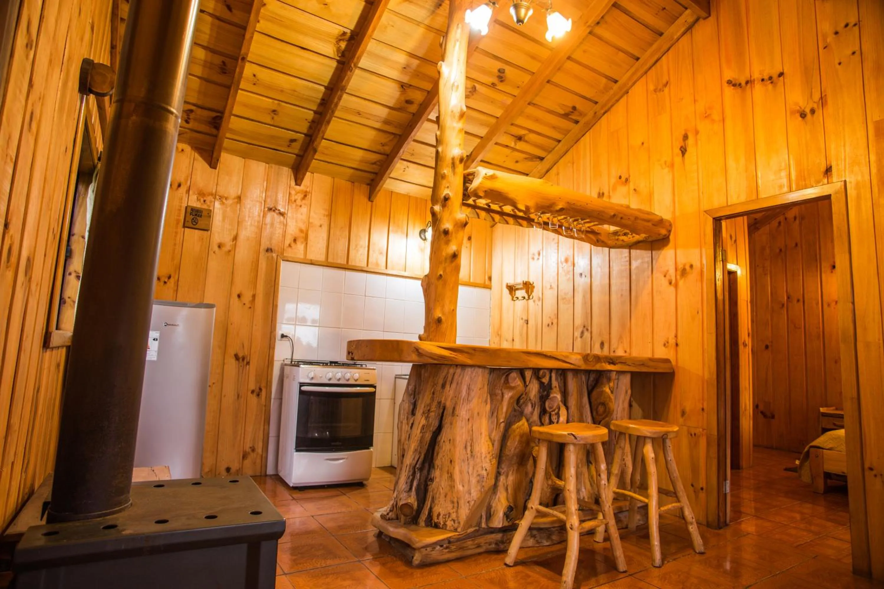 Dining area in Apart hotel Puchaley Lafquen