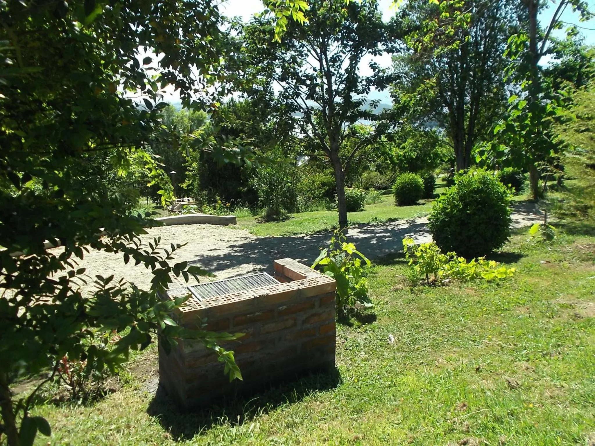 BBQ facilities in Apart hotel Puchaley Lafquen