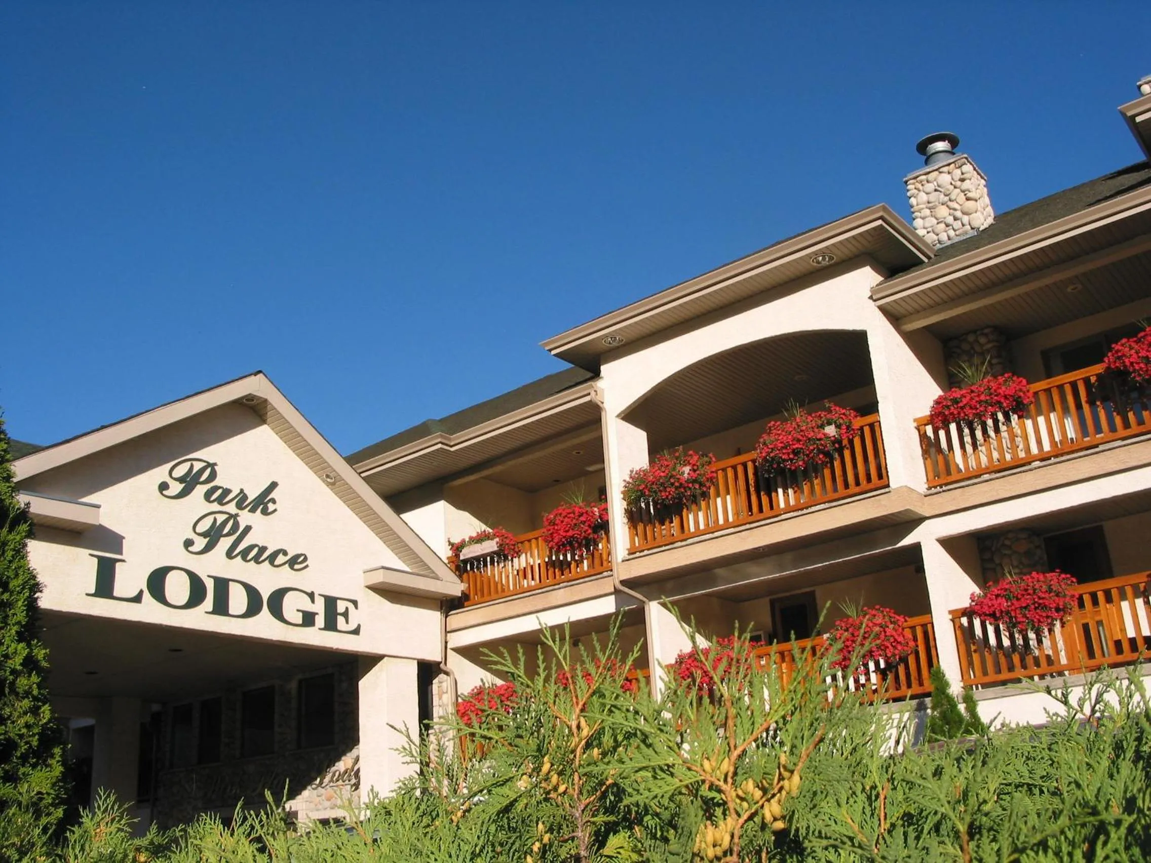 Facade/entrance in Park Place Lodge