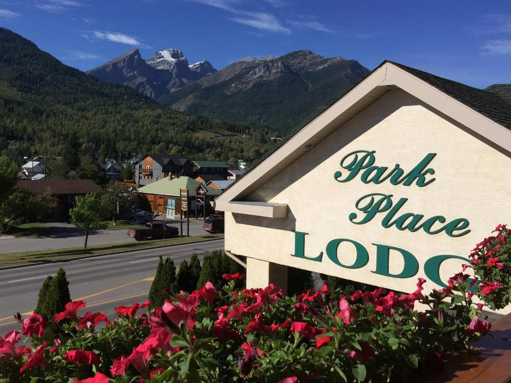 Facade/entrance in Park Place Lodge