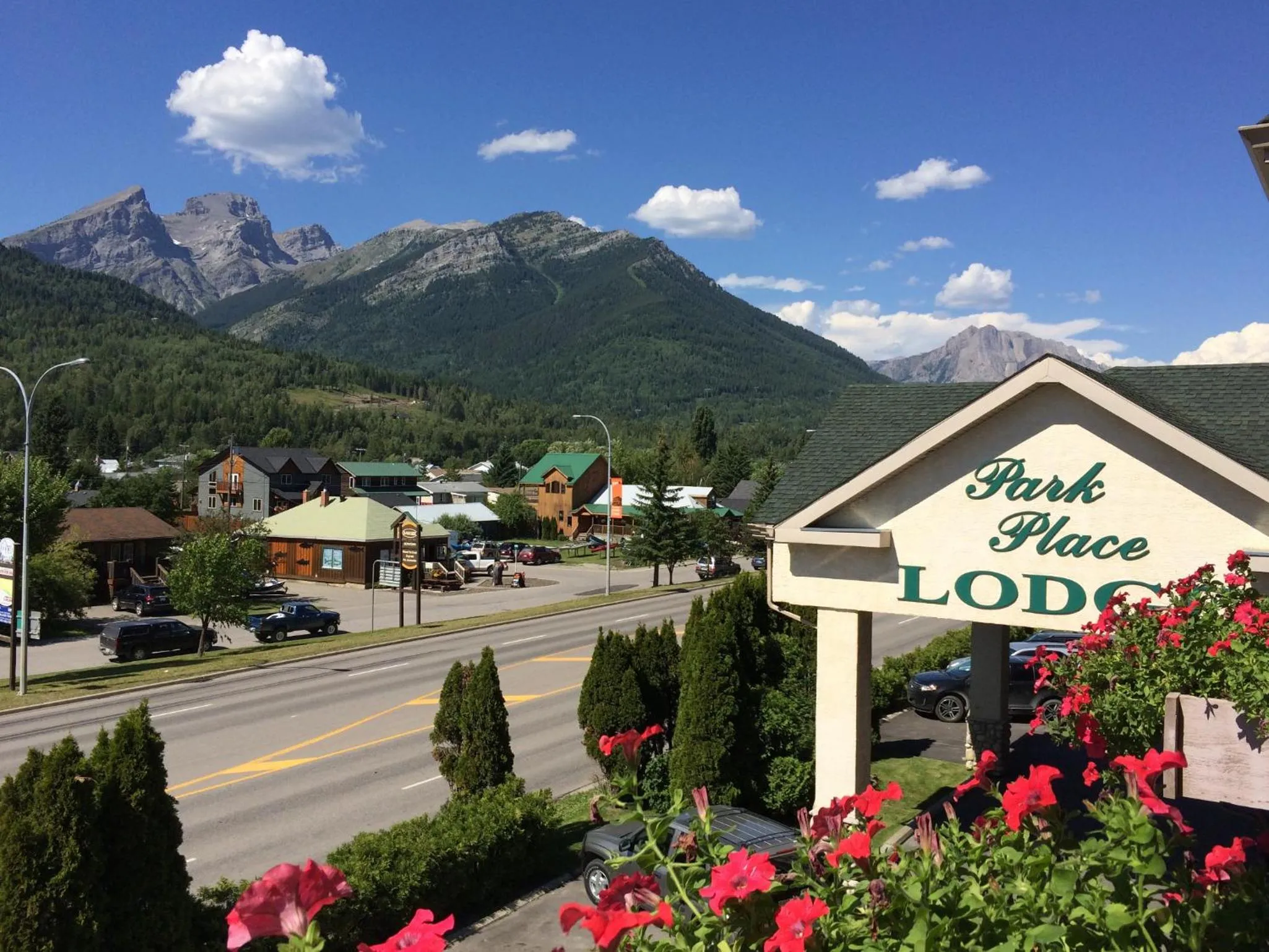 View (from property/room) in Park Place Lodge