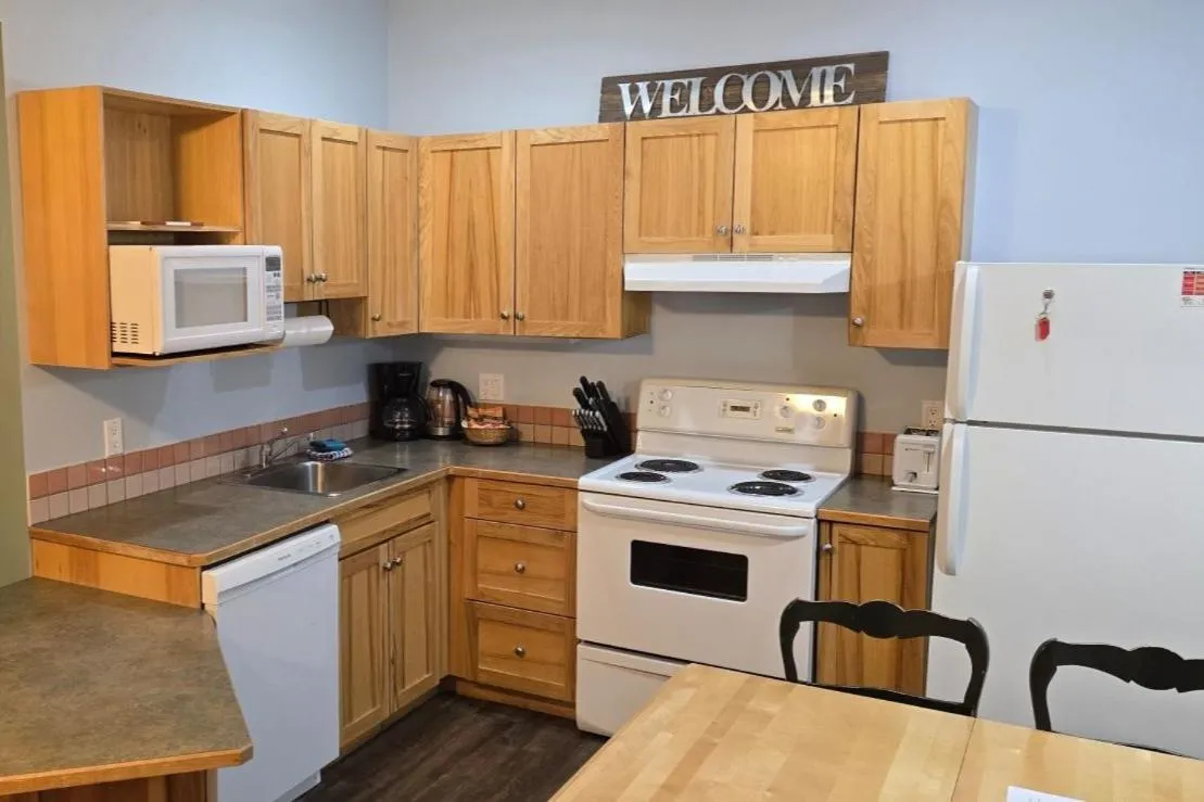 Kitchen or kitchenette in Cornerstone Lodge by Park Vacation Management