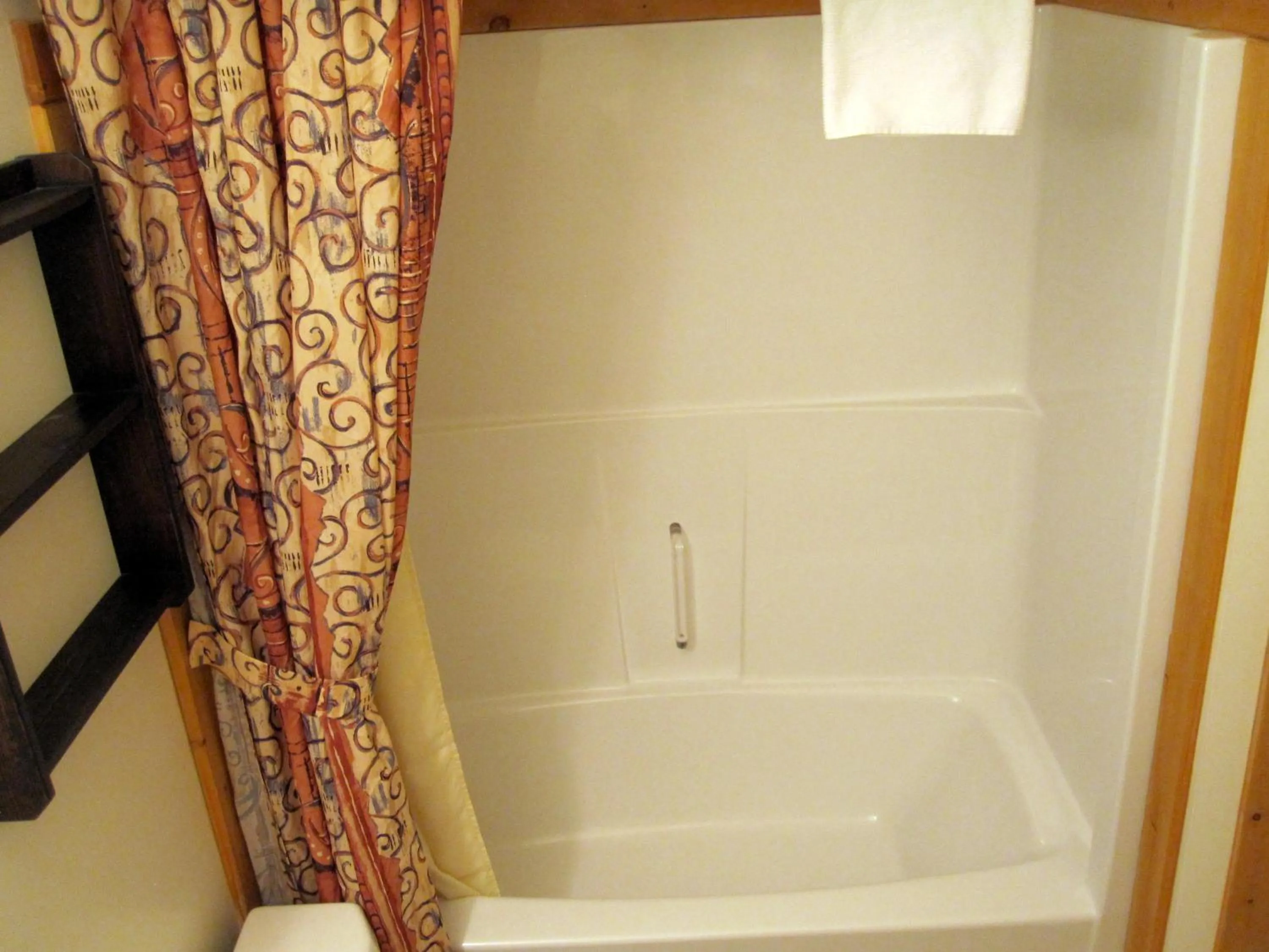 Shower in Cornerstone Lodge by Park Vacation Management