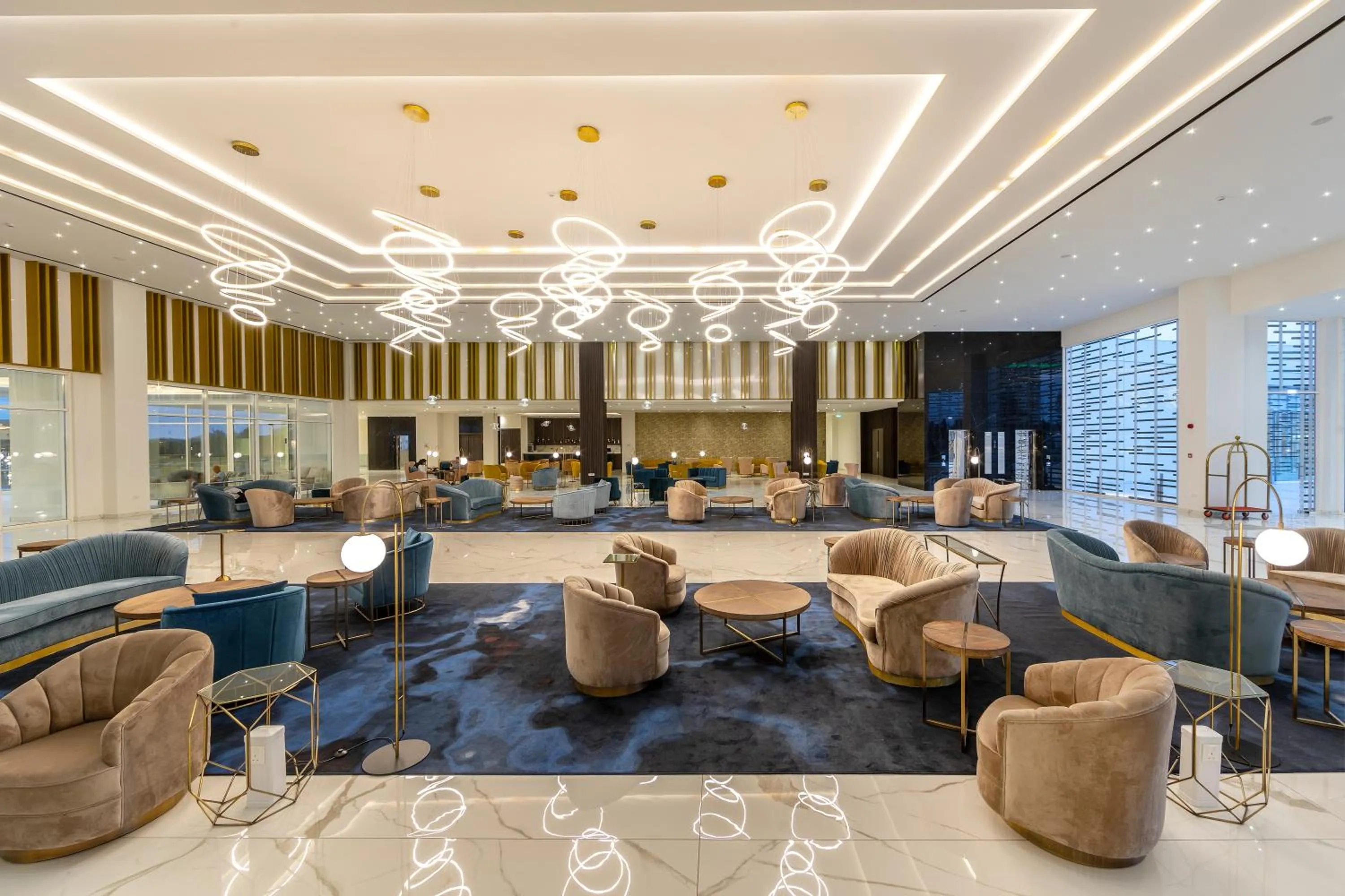 Lobby or reception in Chrysomare Beach Hotel & Resort