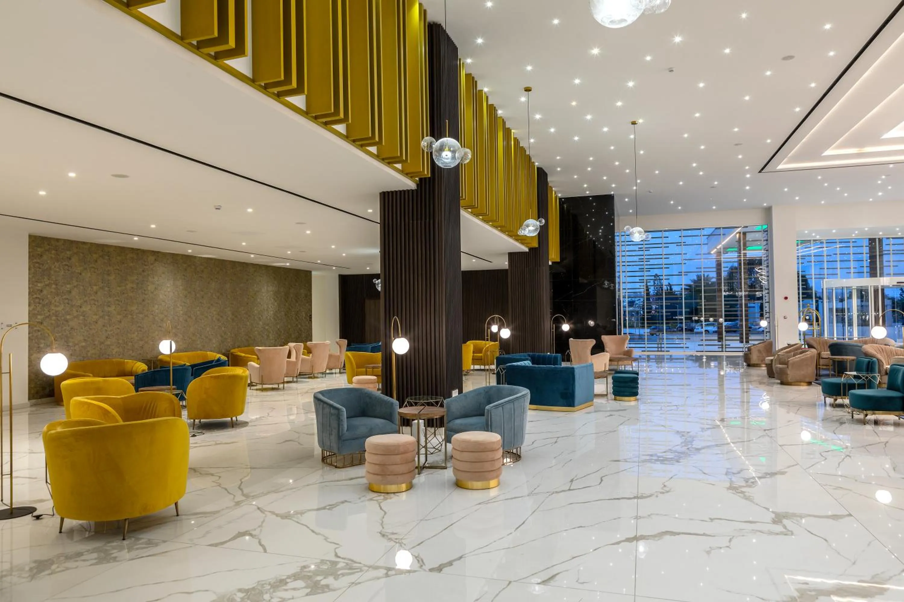 Lobby or reception in Chrysomare Beach Hotel & Resort