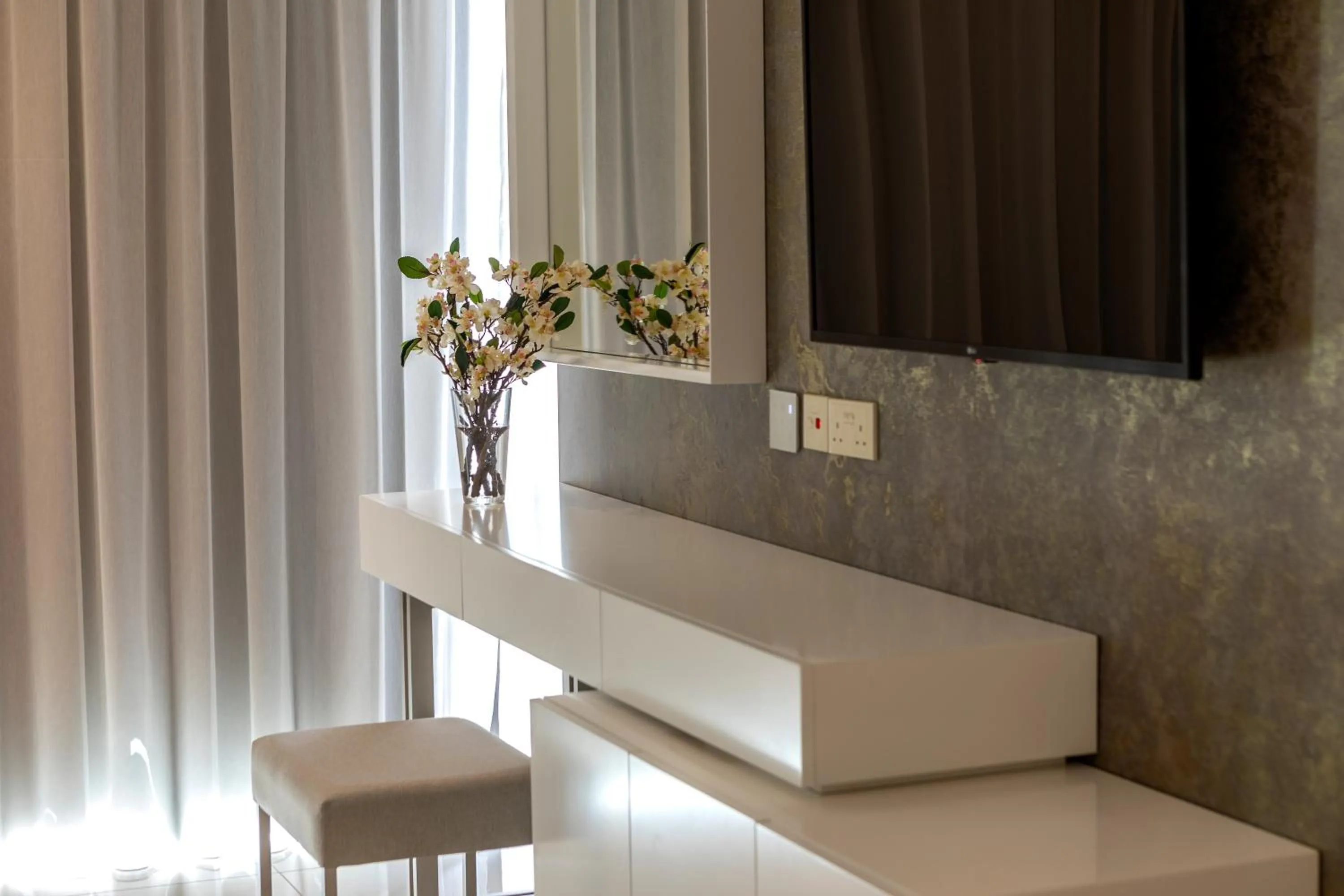 Decorative detail in Chrysomare Beach Hotel & Resort