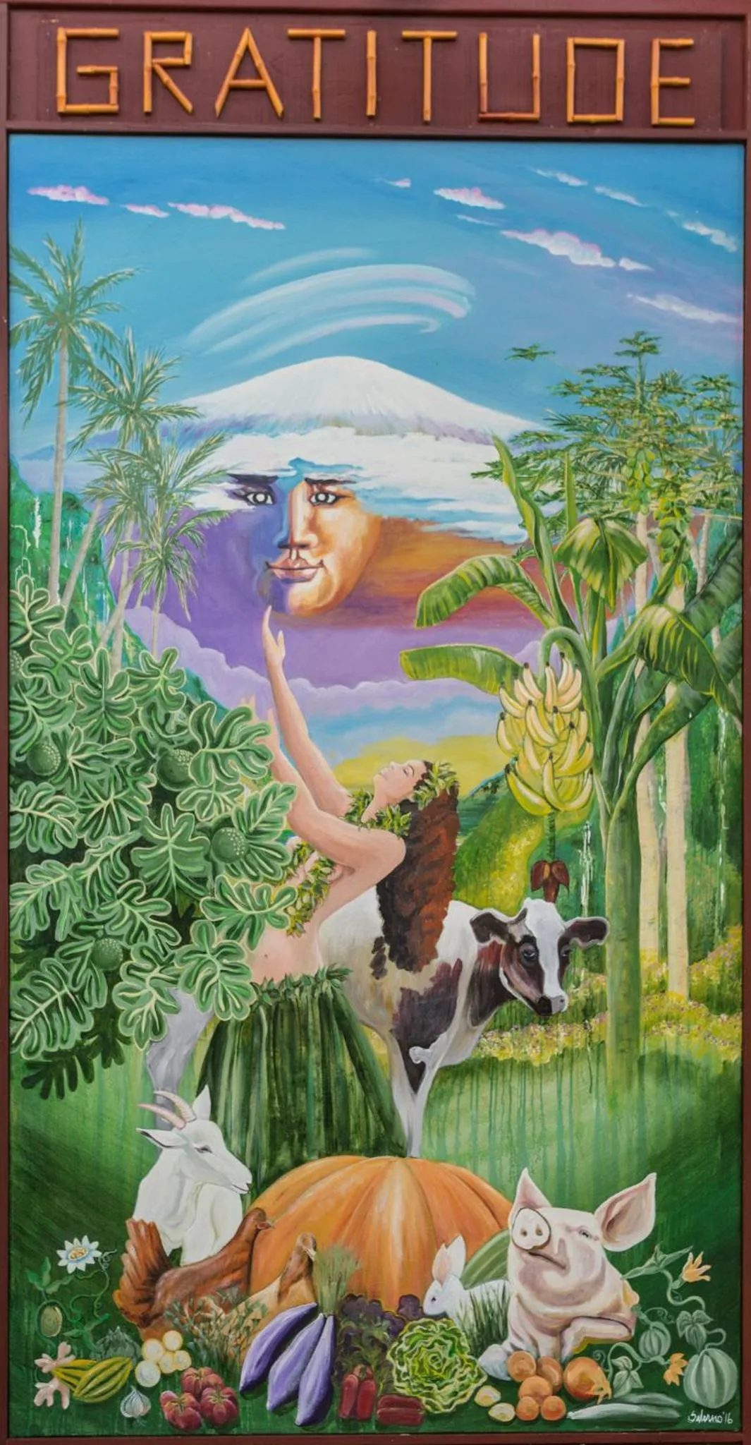 Communal lounge/ TV room in Banyan Tree Sanctuary Guest House