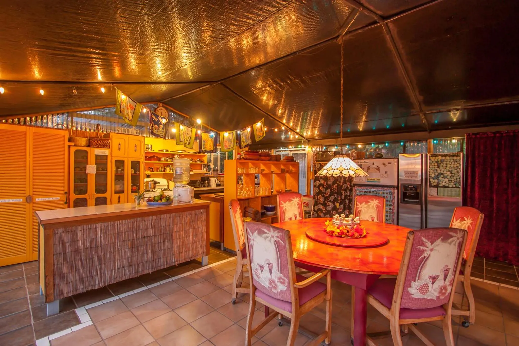 Dining area in Banyan Tree Sanctuary Guest House