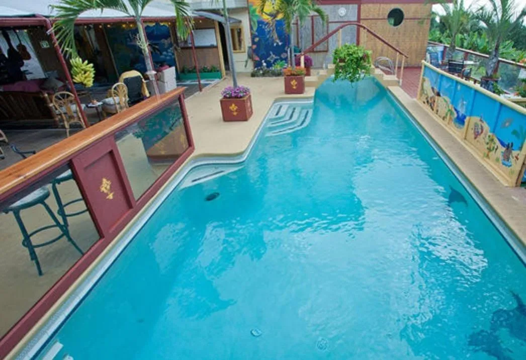 Patio in Banyan Tree Sanctuary Guest House