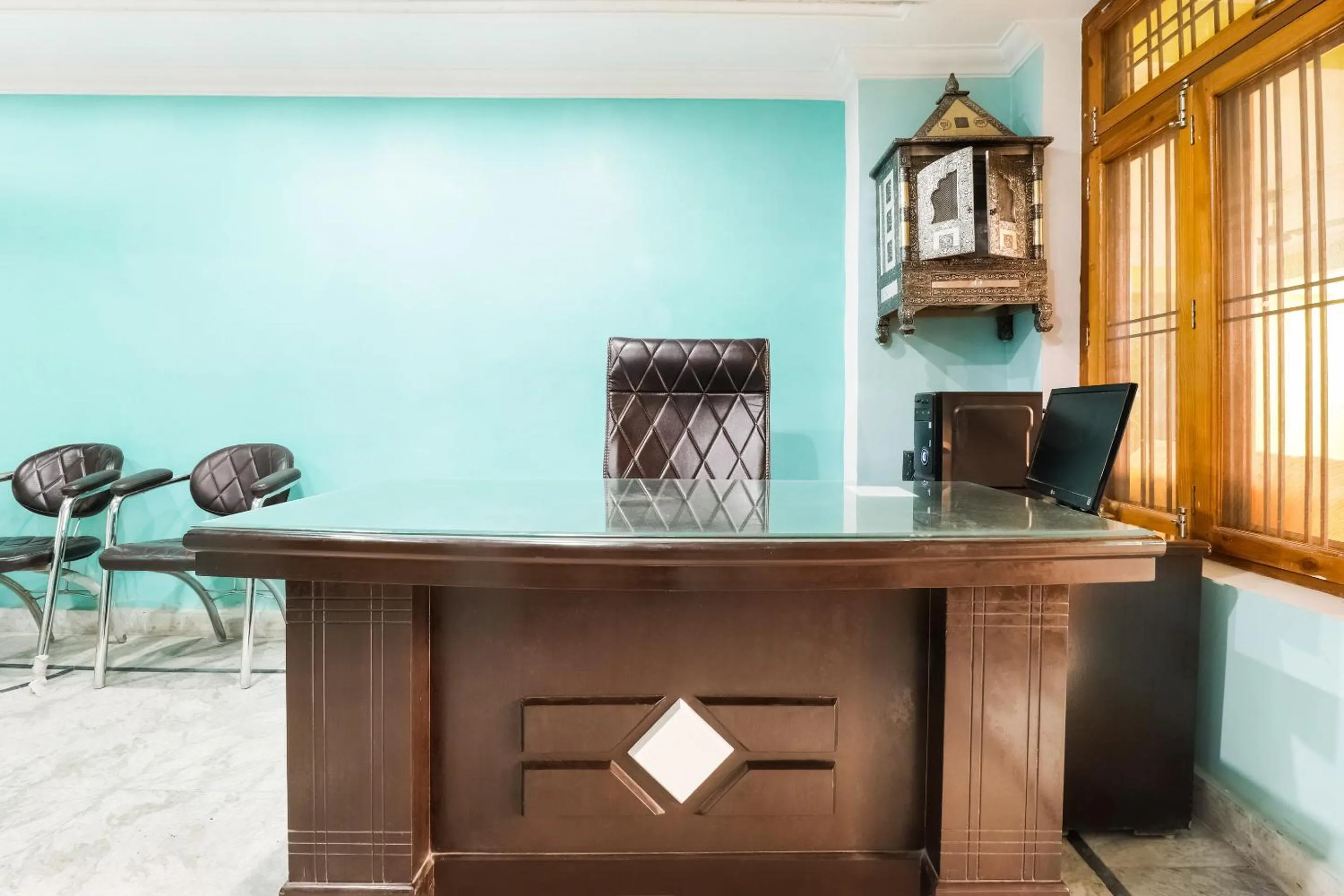 Lobby or reception in Hotel O by OYO Kalawati Palace