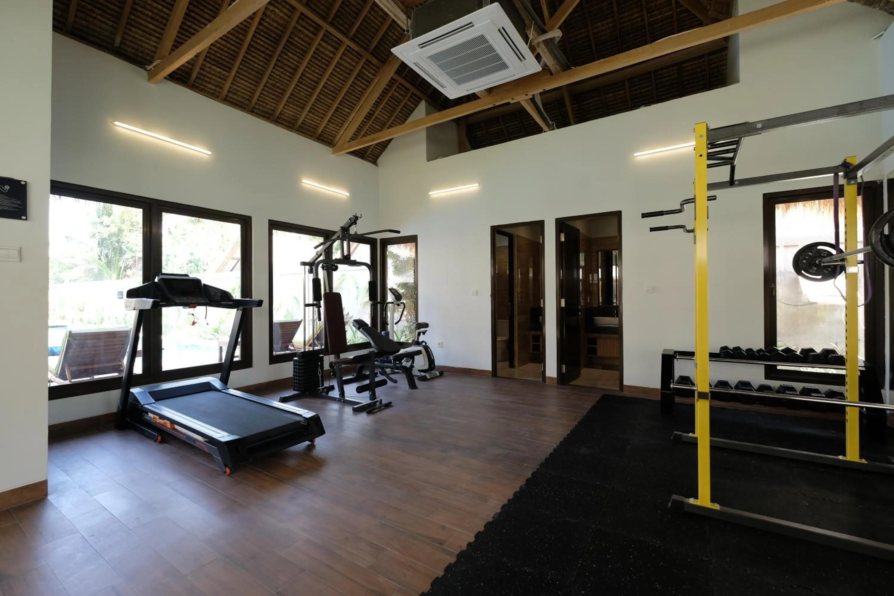 Fitness centre/facilities in Sima Hotel Kuta Lombok