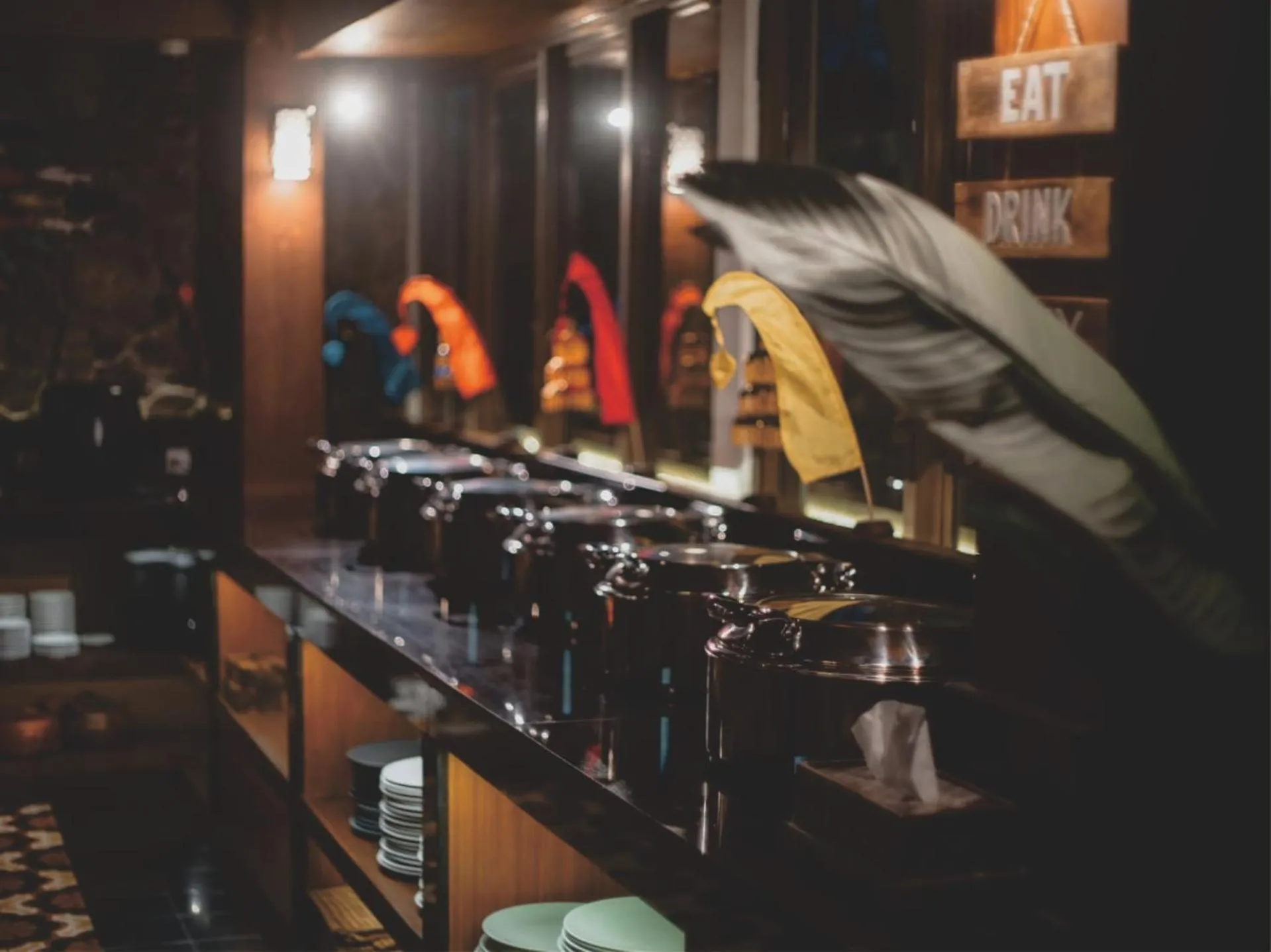 Restaurant/places to eat in Sima Hotel Kuta Lombok