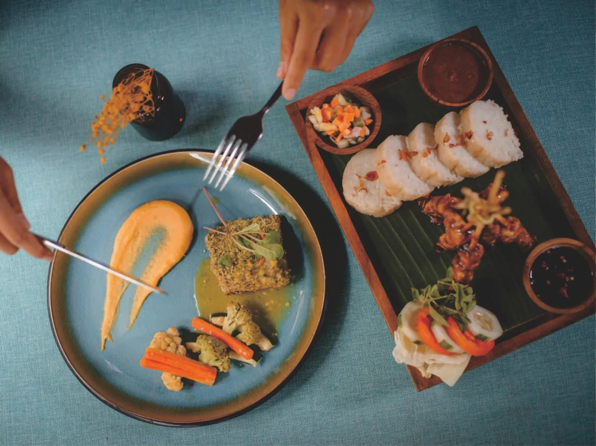 Restaurant/places to eat in Sima Hotel Kuta Lombok