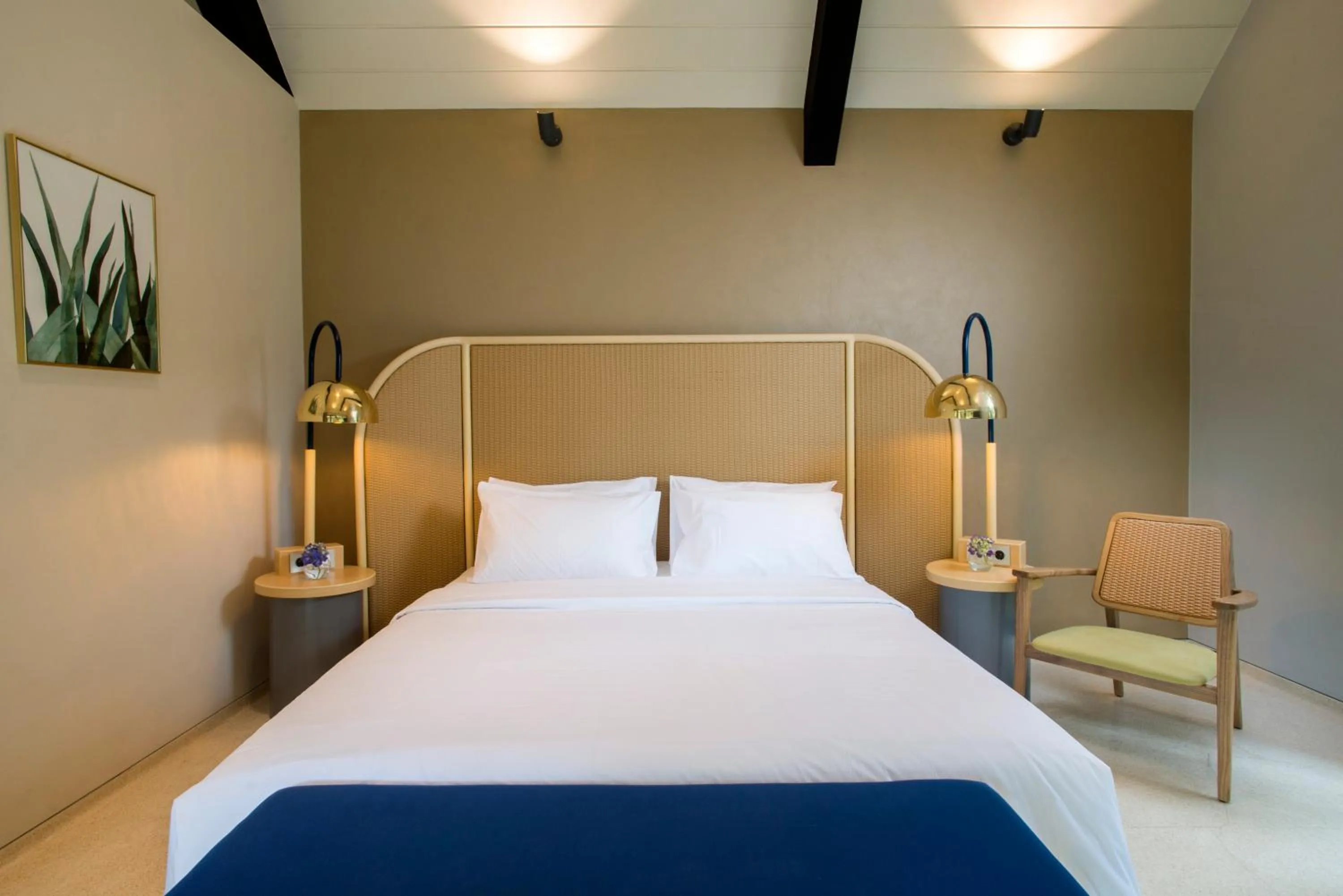 Bed in Hanoman Hotel Kota Batu