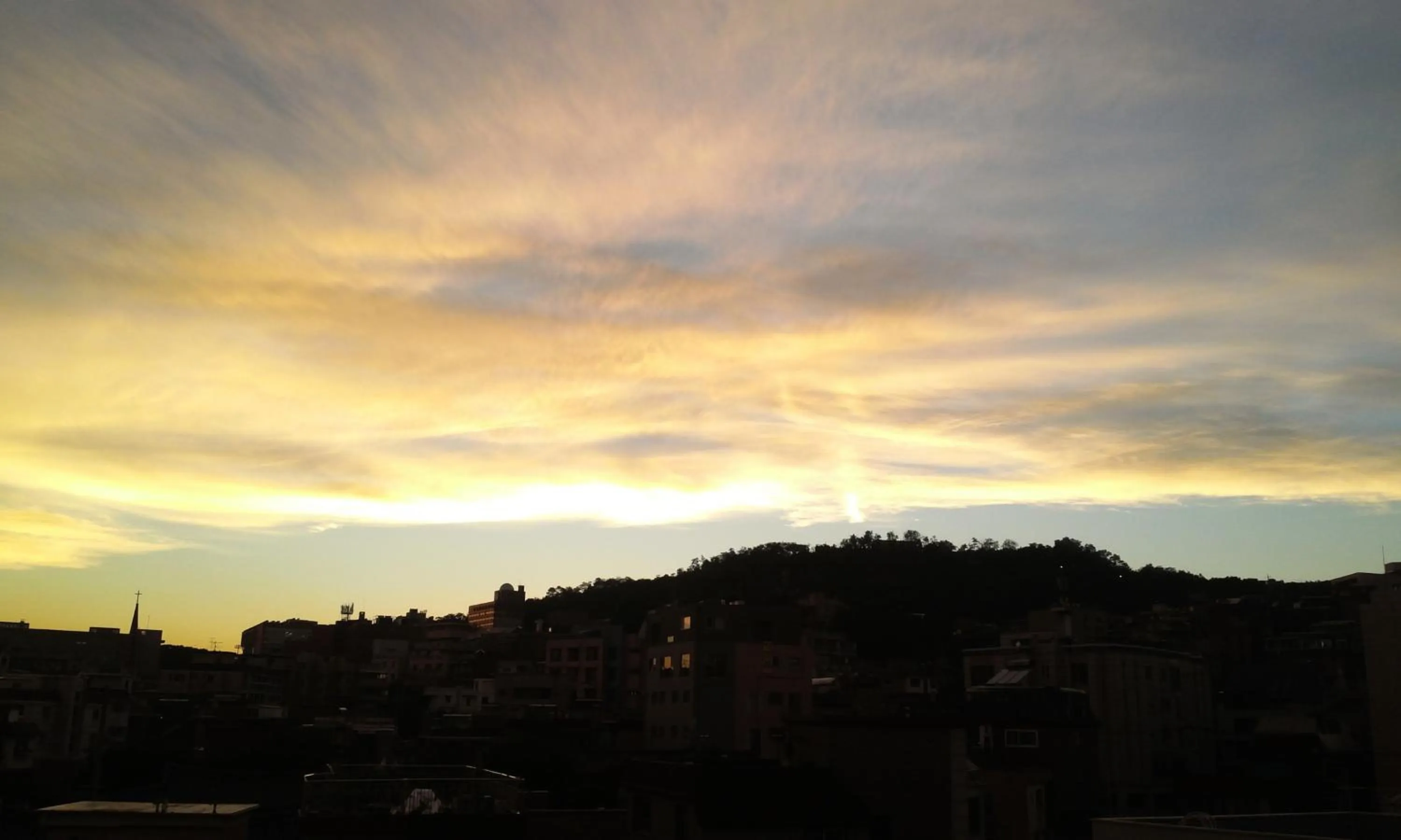 View (from property/room), Sunrise/Sunset in OPPA Hostel Sinchon-Hongdae