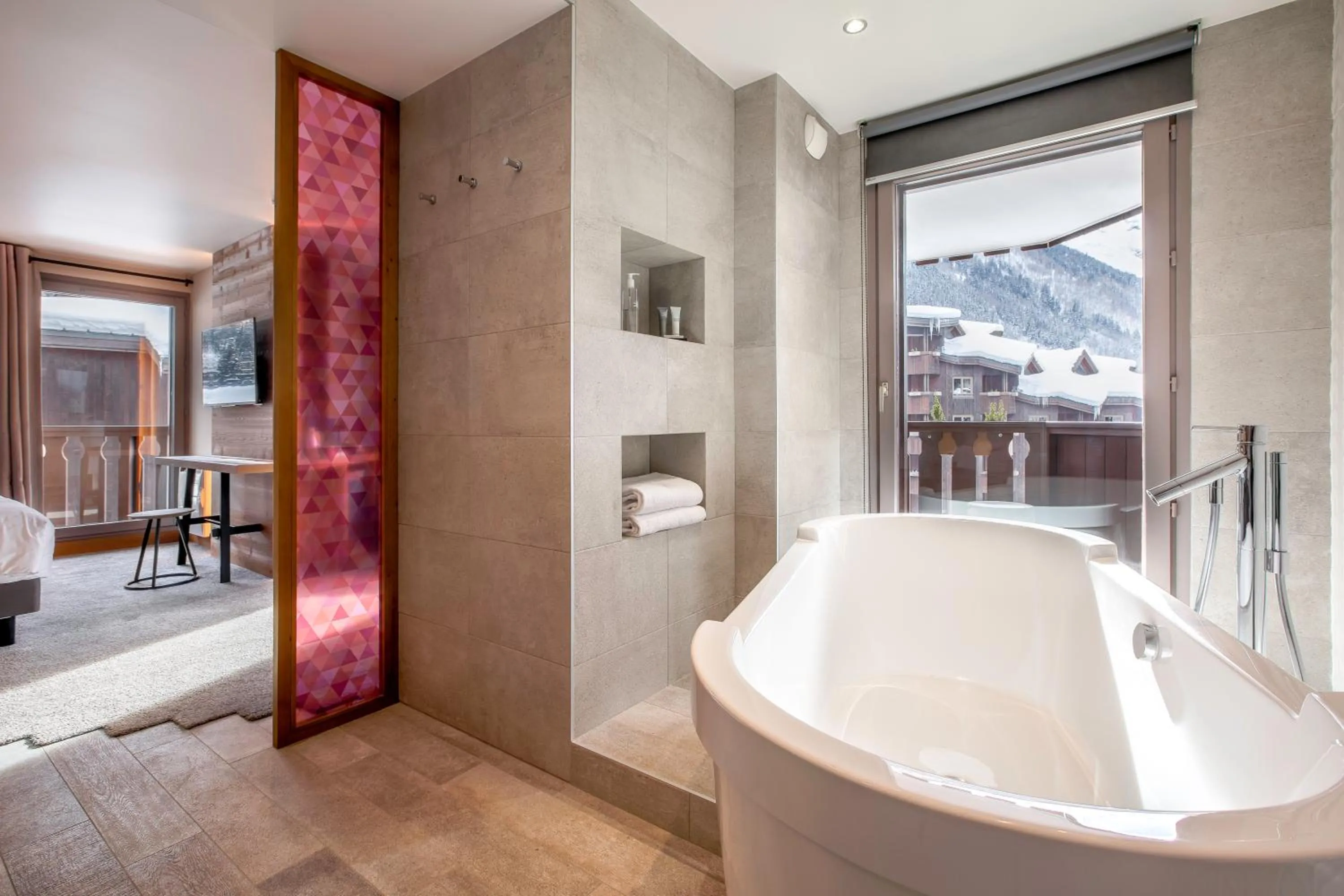 Bathroom in Lykke Hôtel & Spa Chamonix - ex Mercure