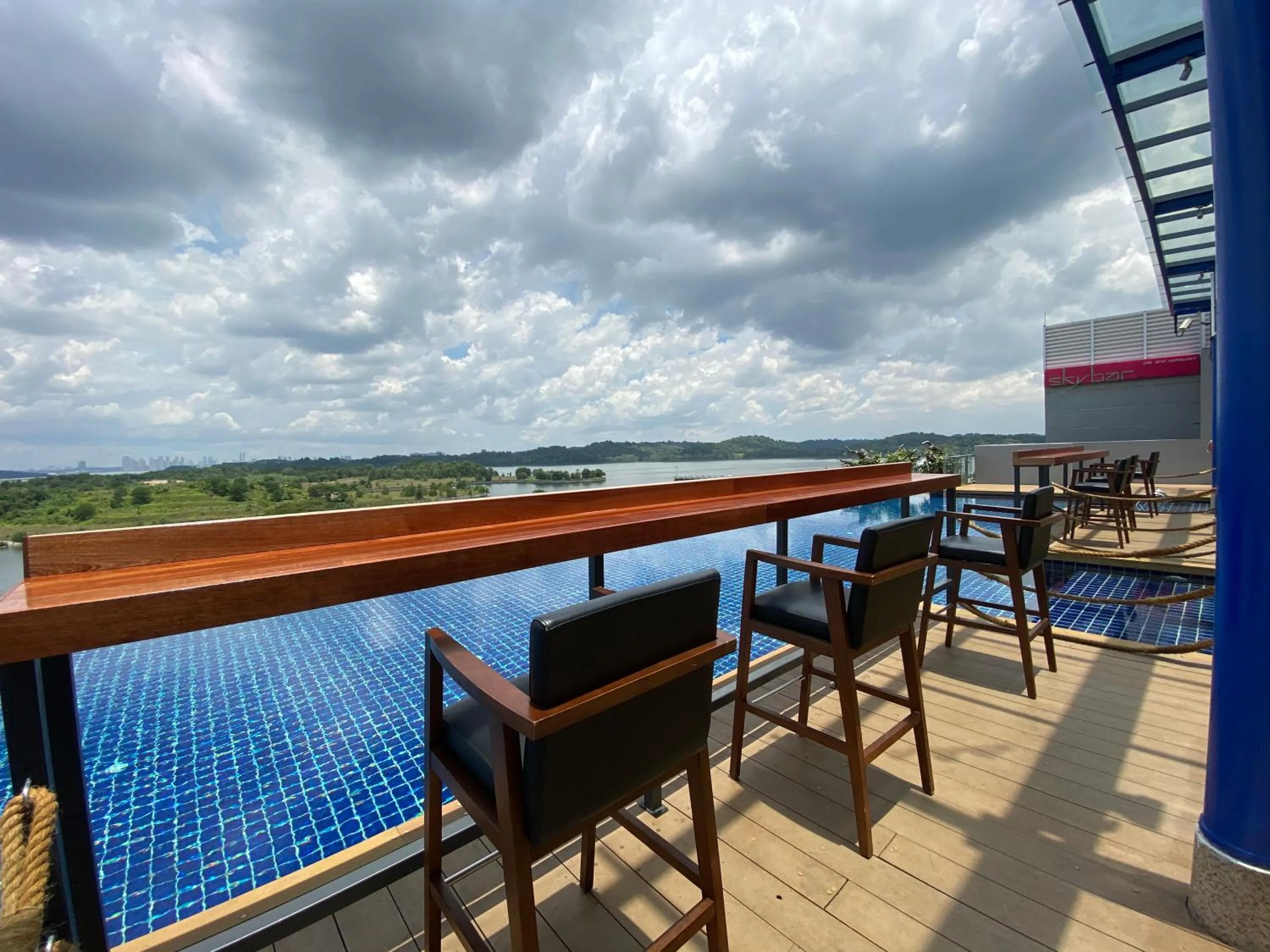 Patio in JEN Johor Puteri Harbour by Shangri-La