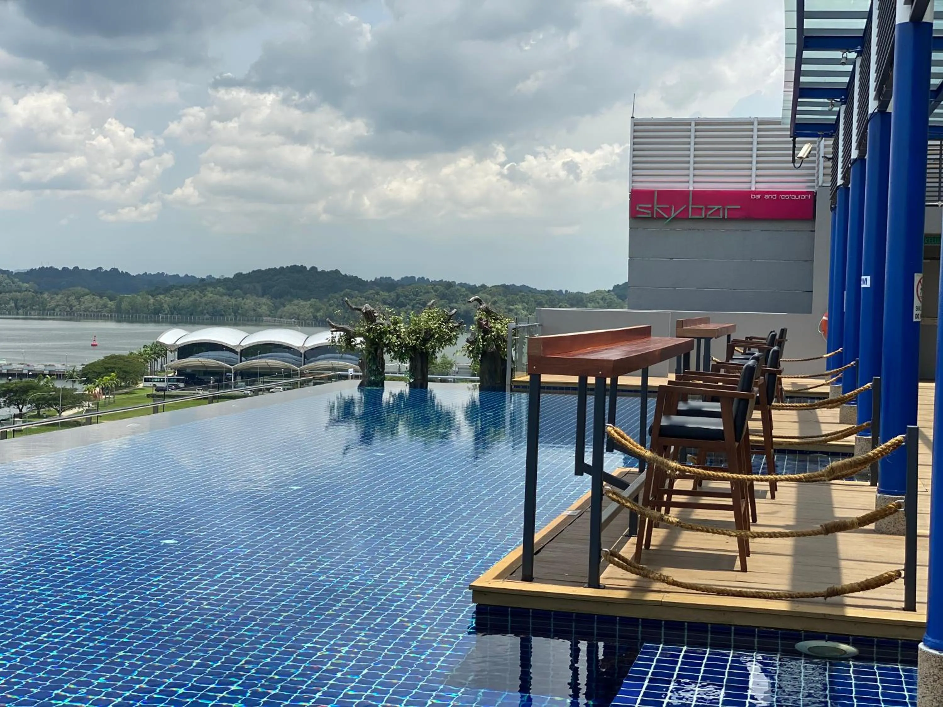 Staff, Swimming Pool in JEN Johor Puteri Harbour by Shangri-La