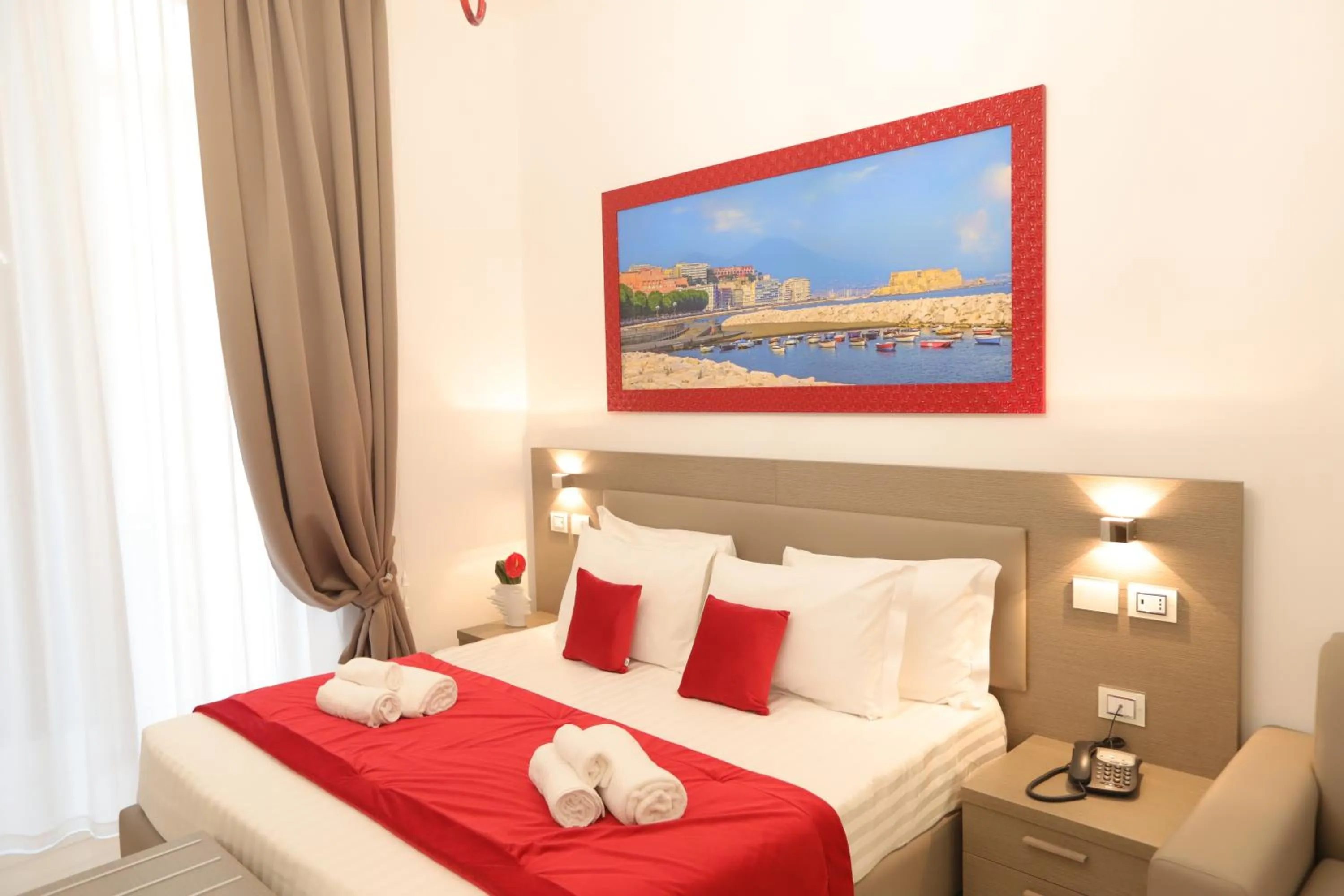 Property building, Bed in Mecla Suites