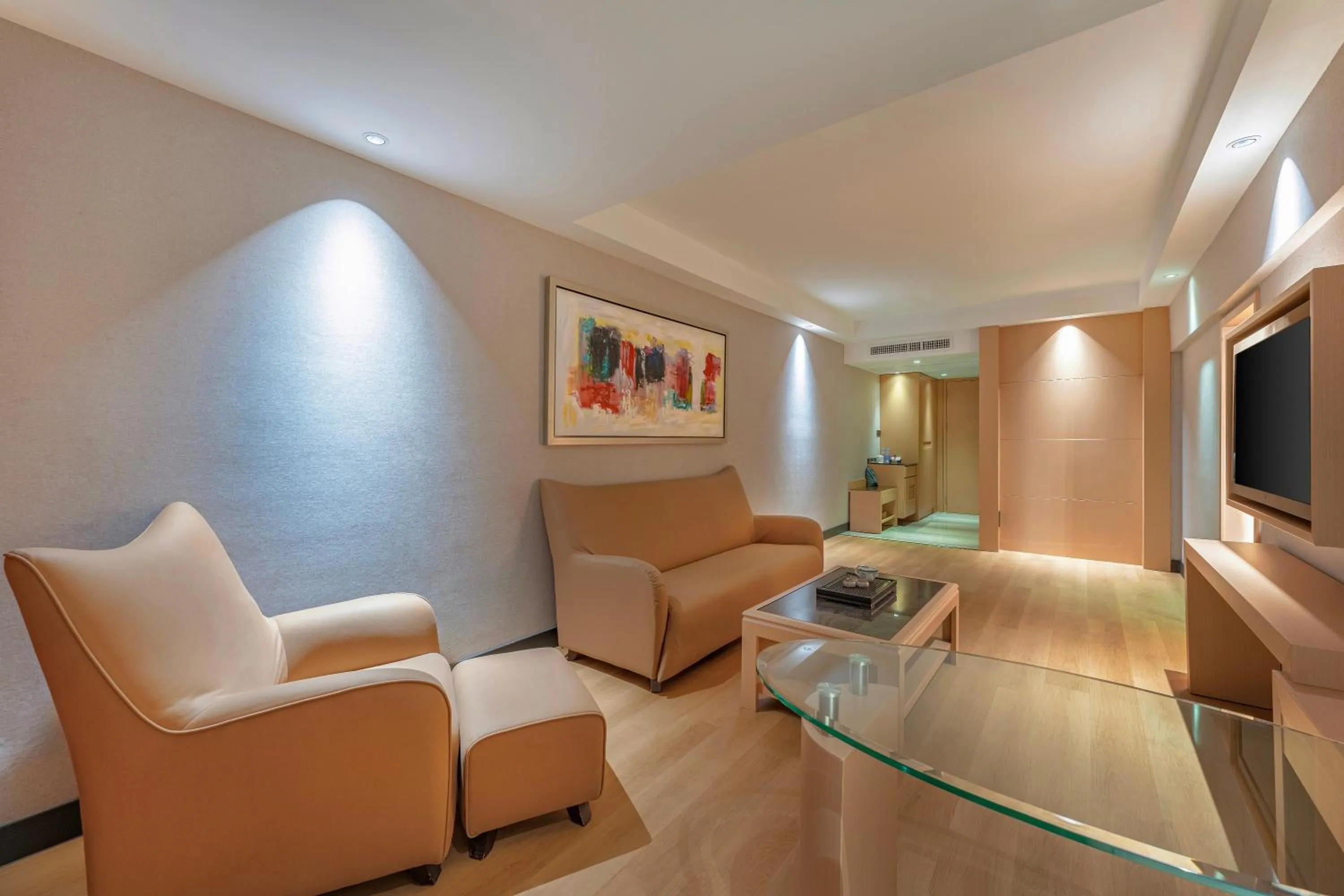 Living room in Guangzhou Ming Yue Hotel