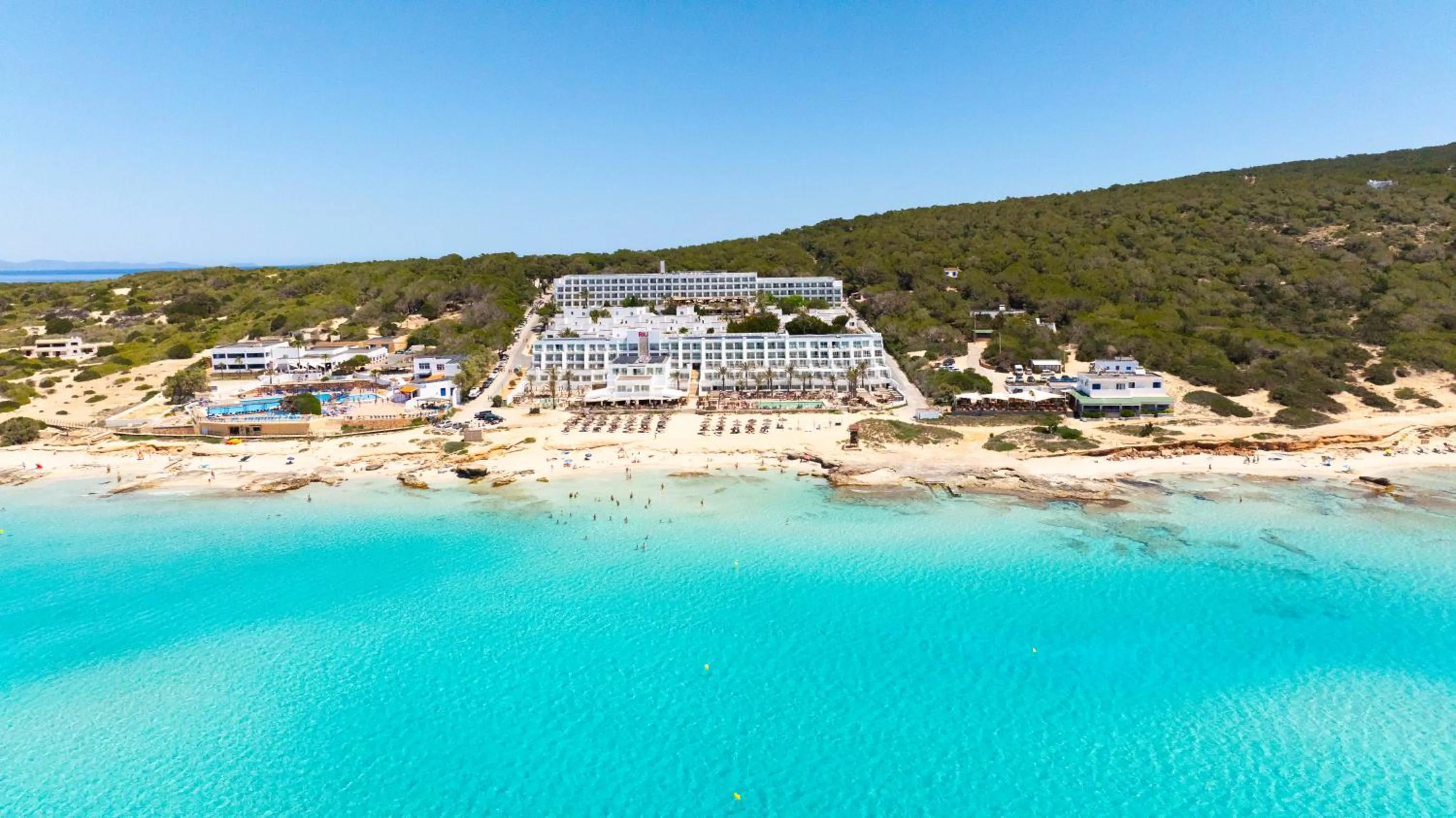 Bird's eye view in Hotel Riu Palace La Mola