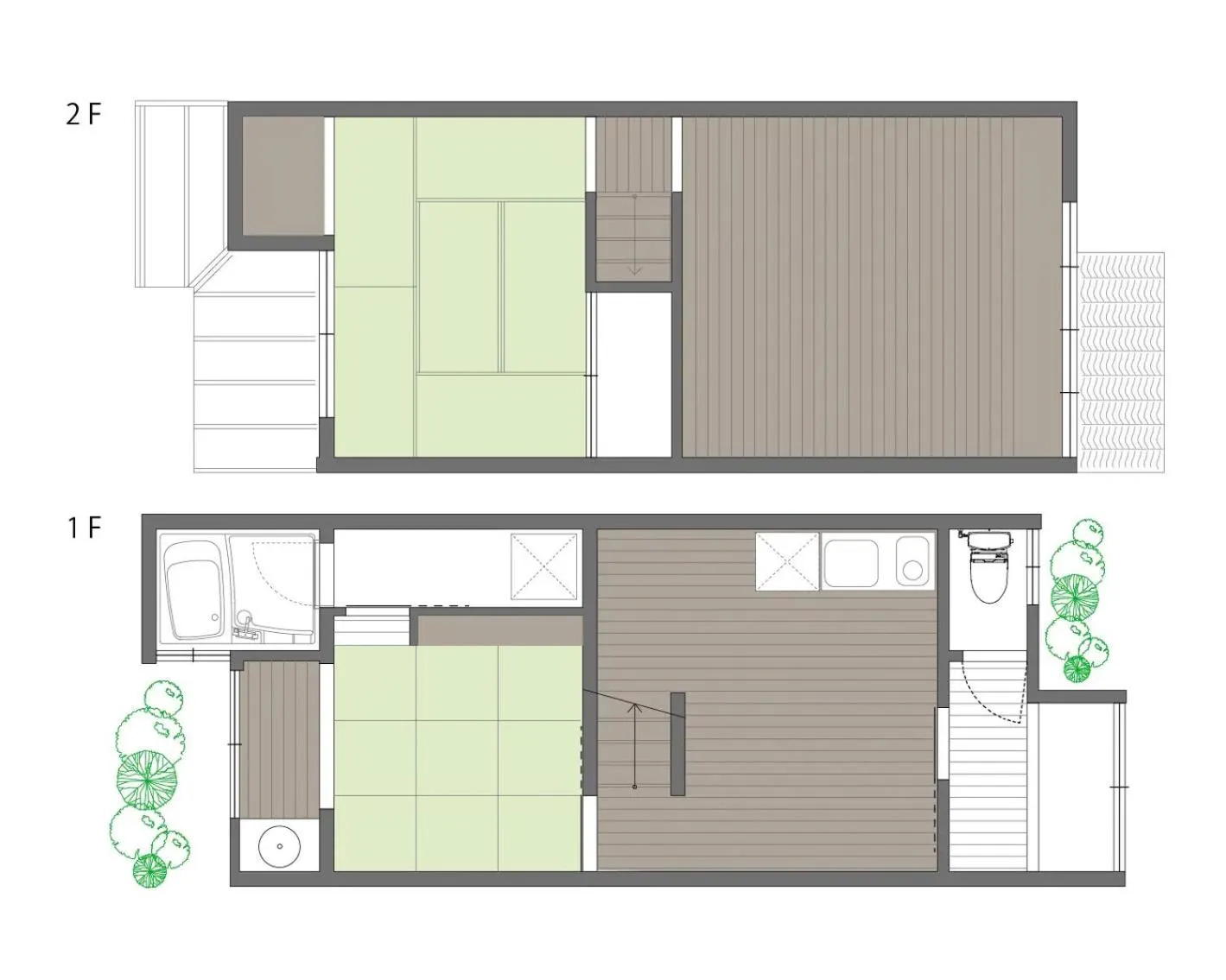 Floor plan in Rinn Tsukinuke
