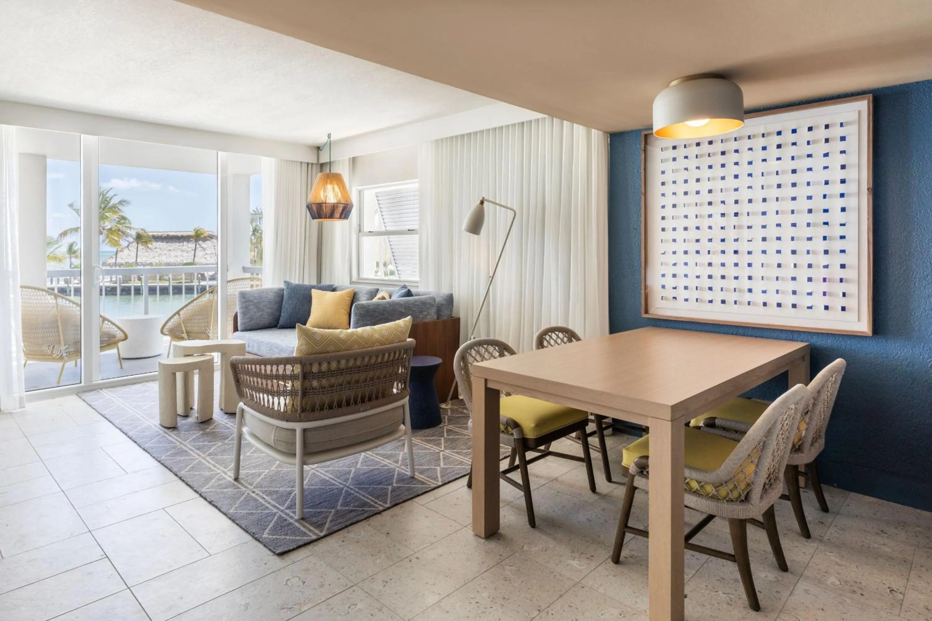 Living room in Three Waters Resort and Marina, Islamorada, a Tribute Portfolio Resort