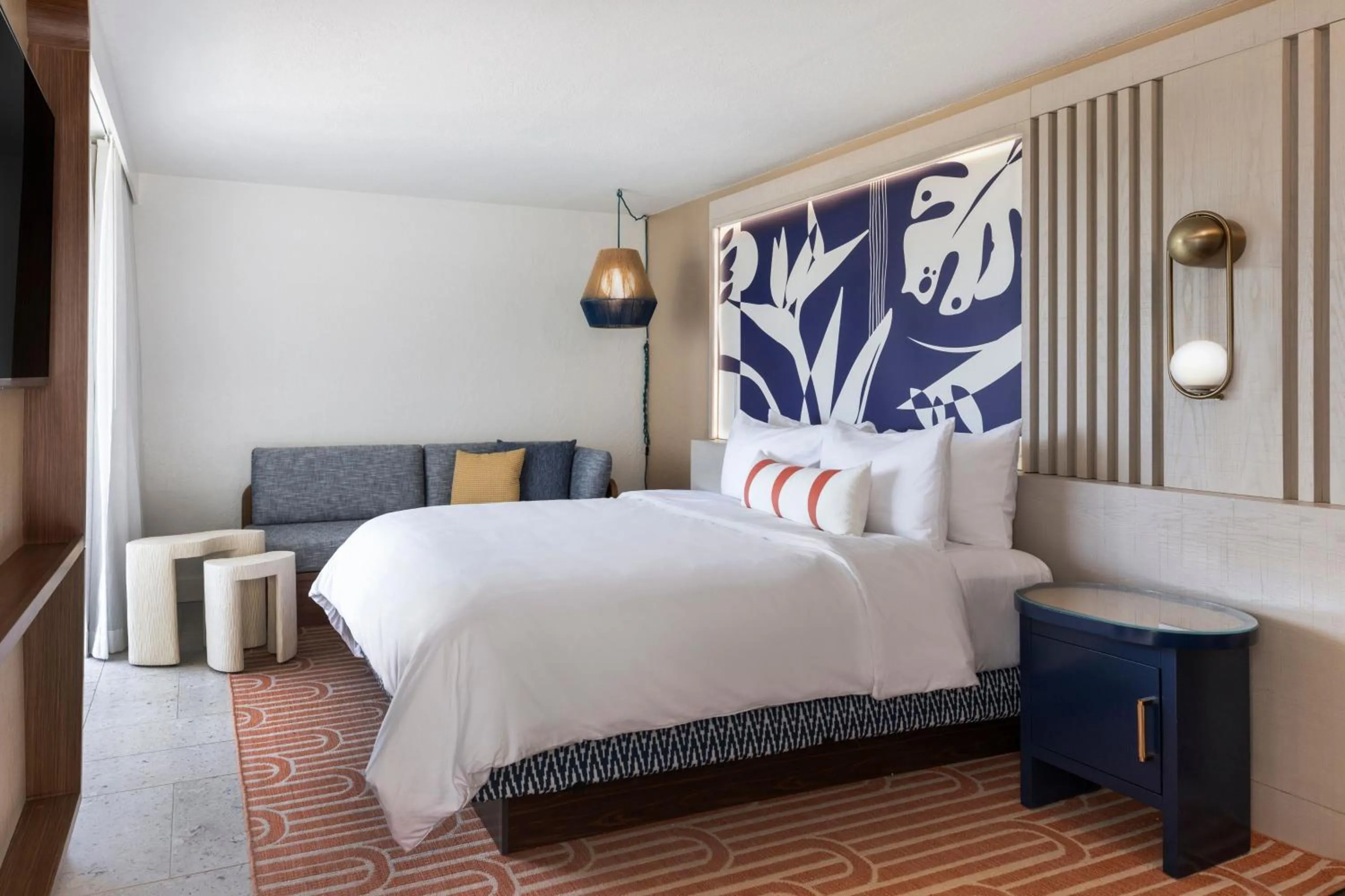 Bedroom, Bed in Three Waters Resort and Marina, Islamorada, a Tribute Portfolio Resort