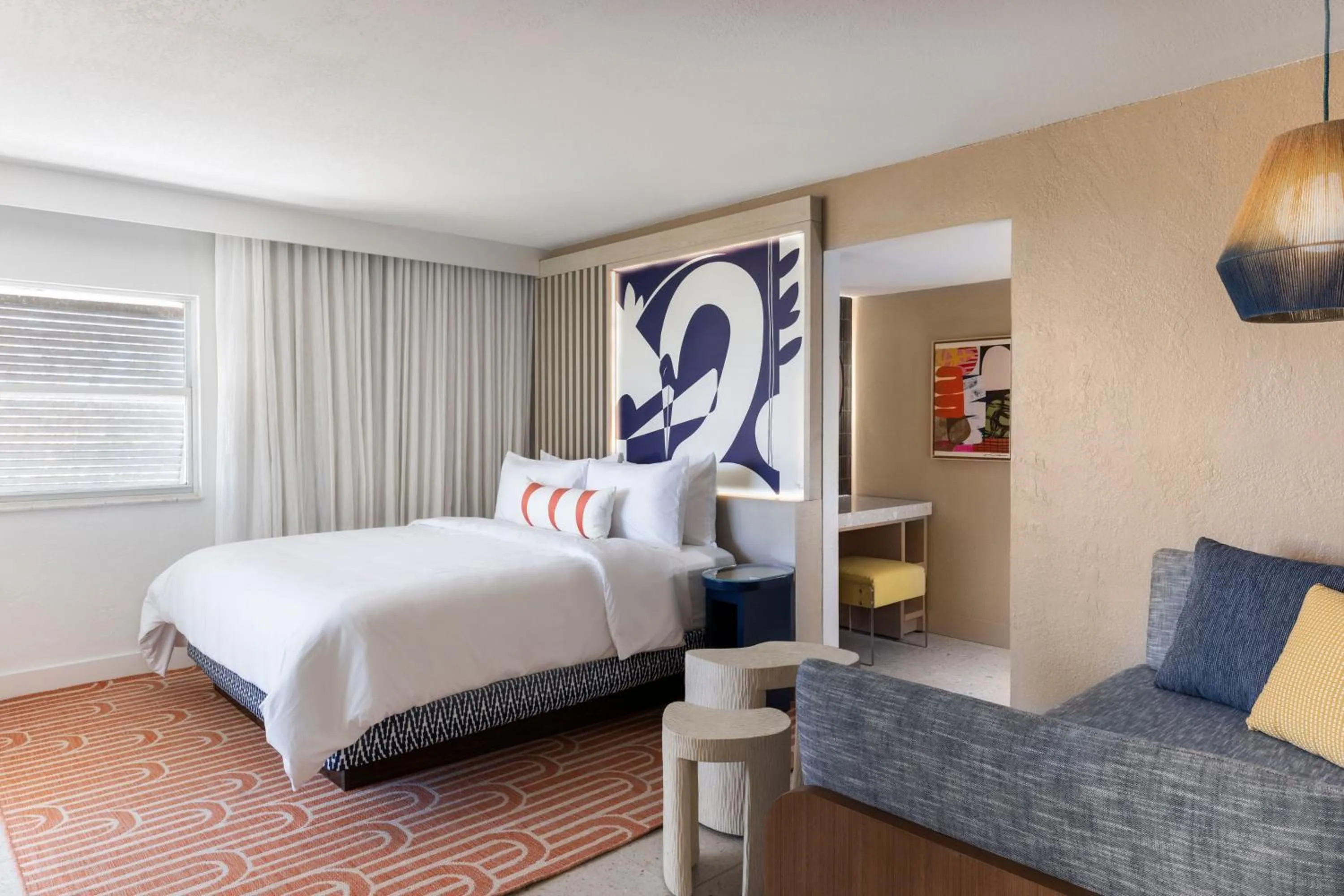 Bedroom, Bed in Three Waters Resort and Marina, Islamorada, a Tribute Portfolio Resort