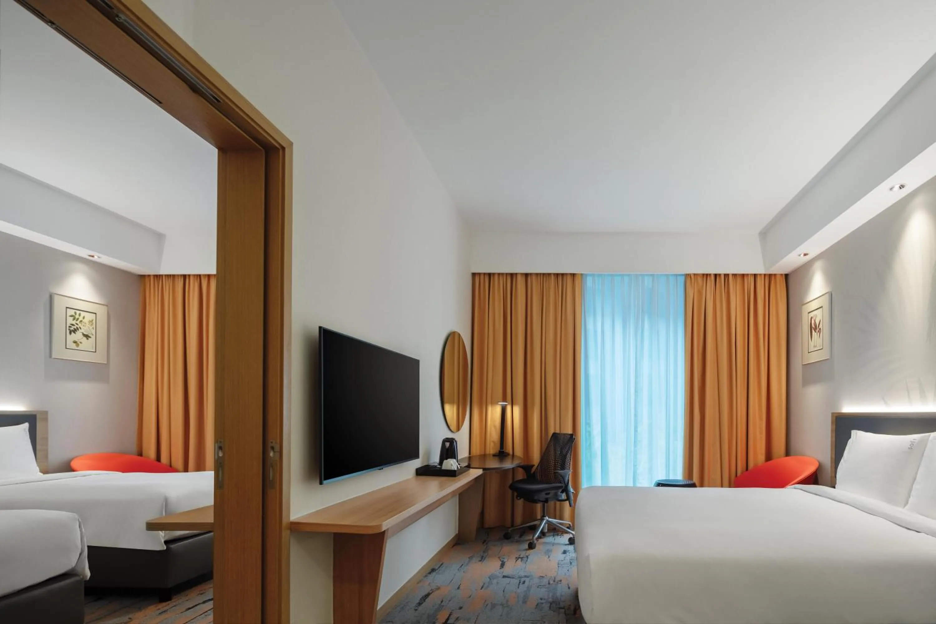 Bedroom, Bed in Holiday Inn Express Singapore Orchard Road by IHG