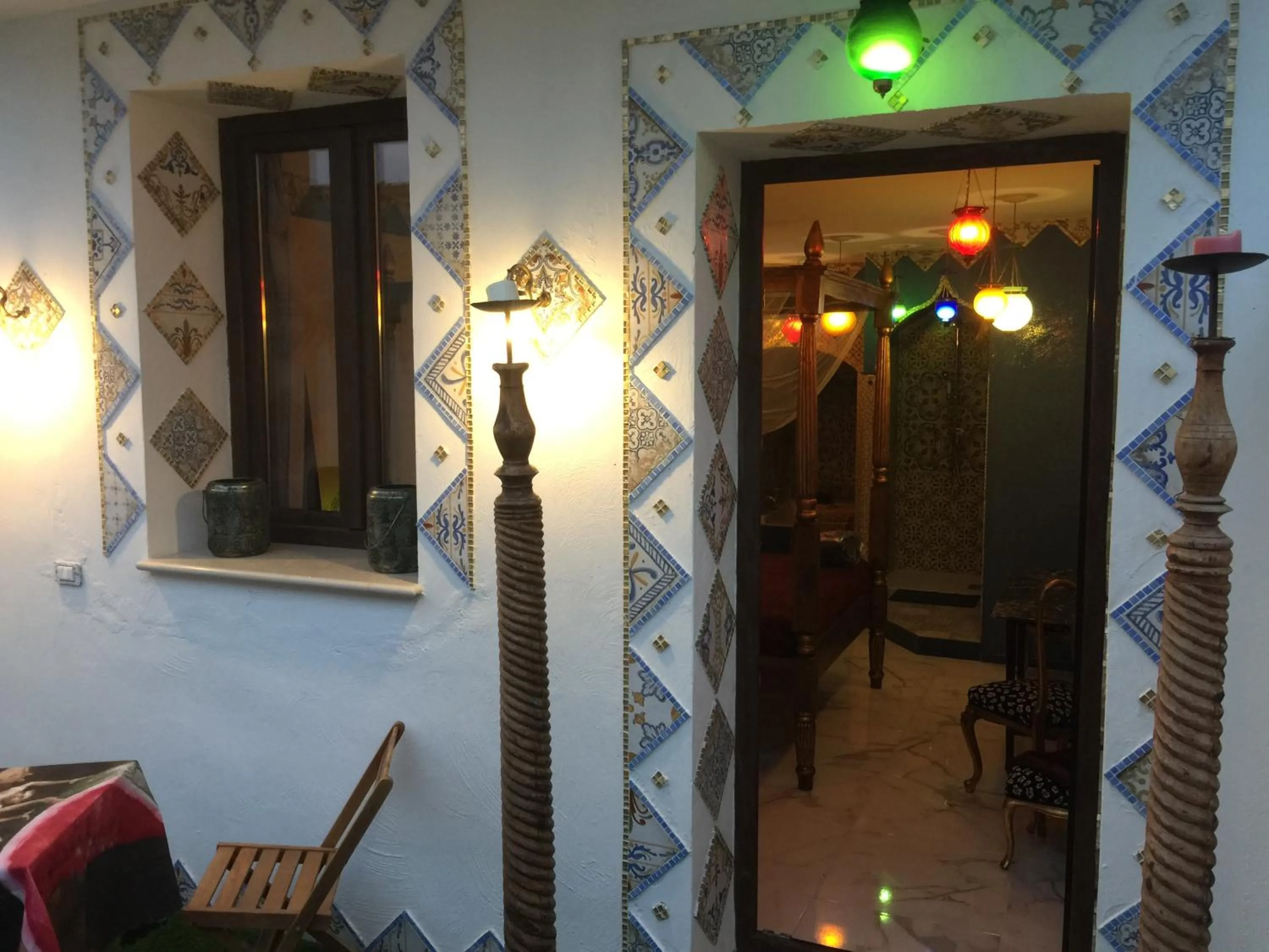 Patio in La Casa di Emanuella - Rooms & International Suites