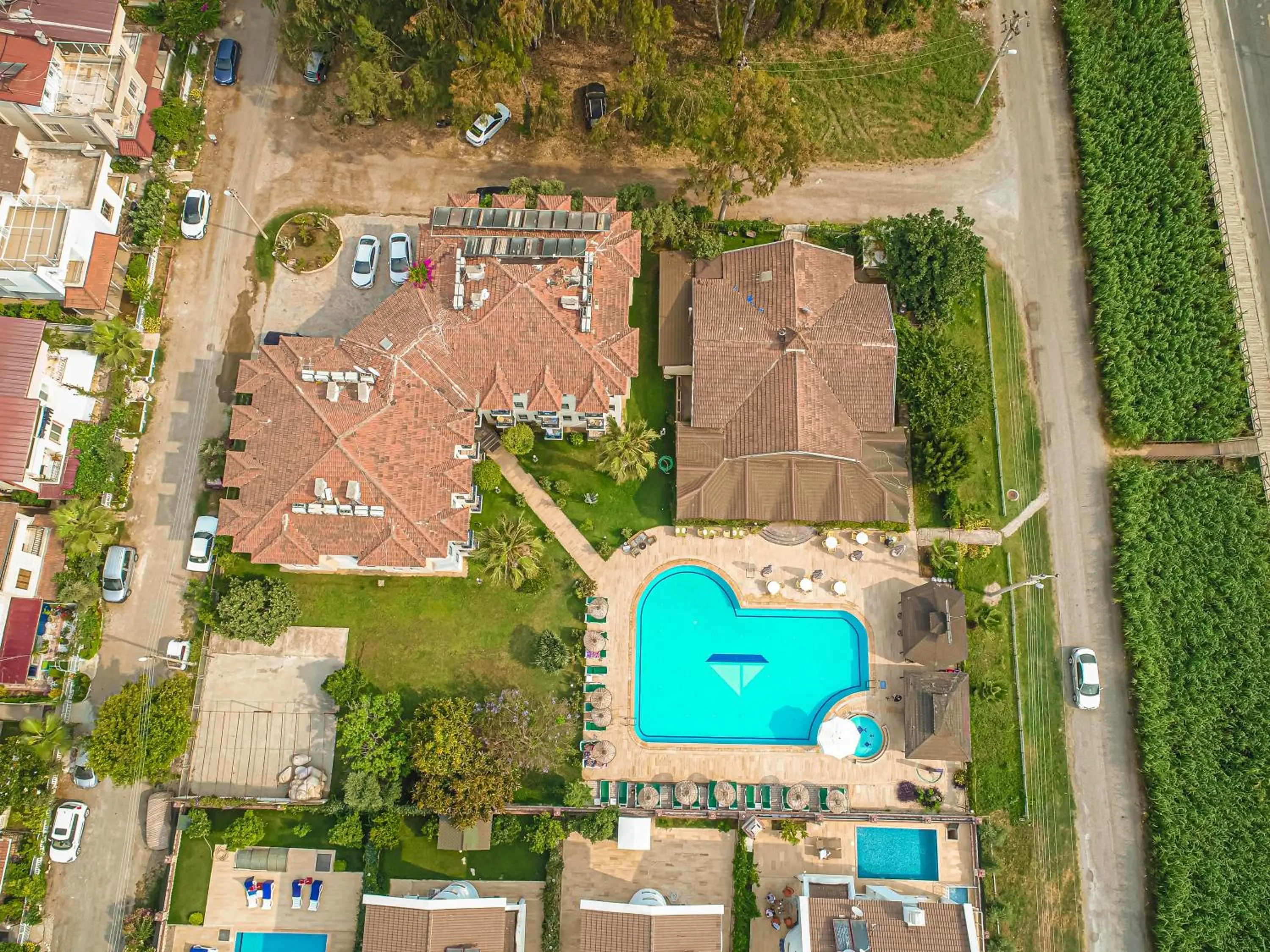 Bird's eye view in Bezay Hotel