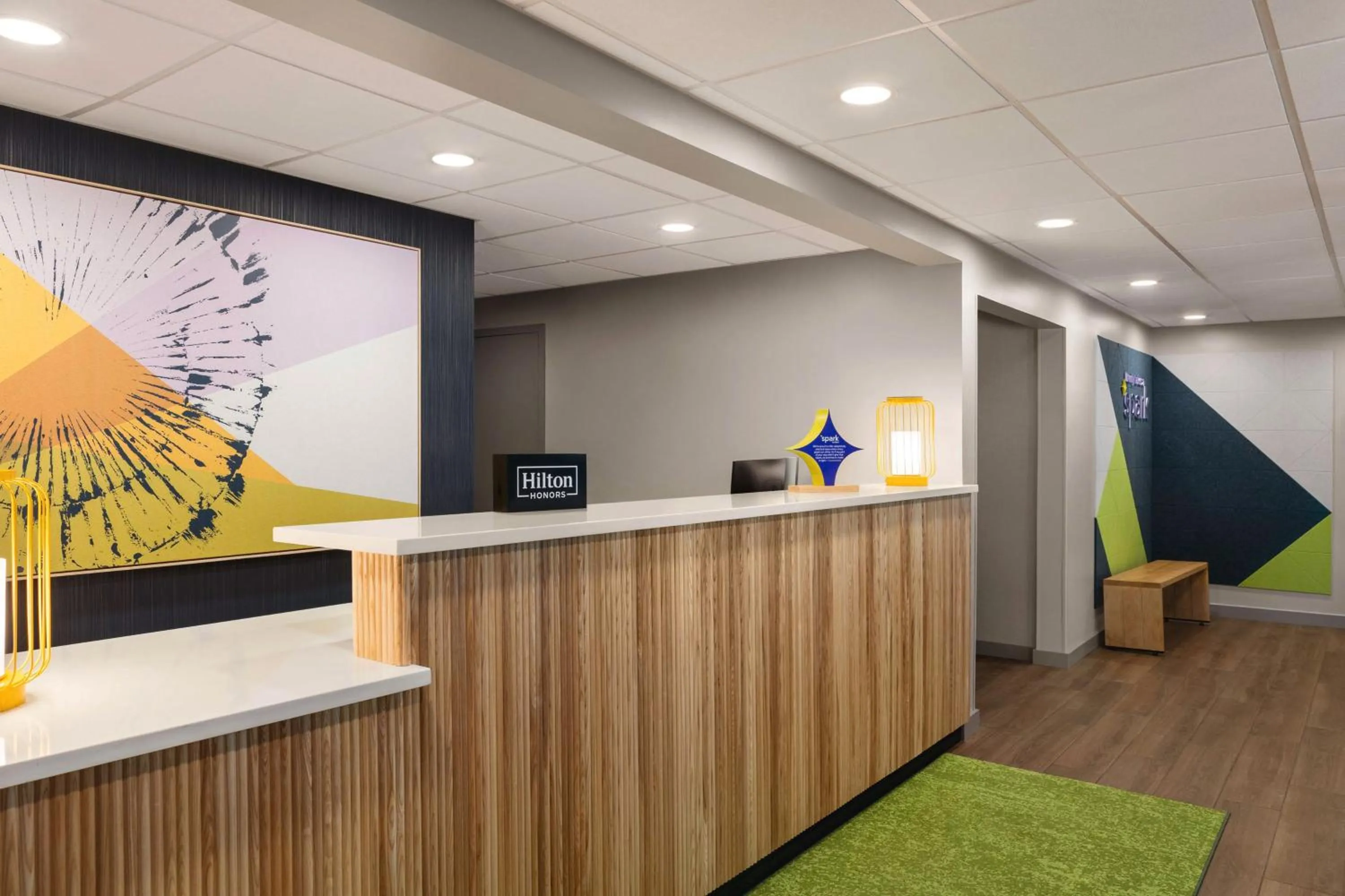 Lobby or reception in Spark By Hilton Mystic Groton