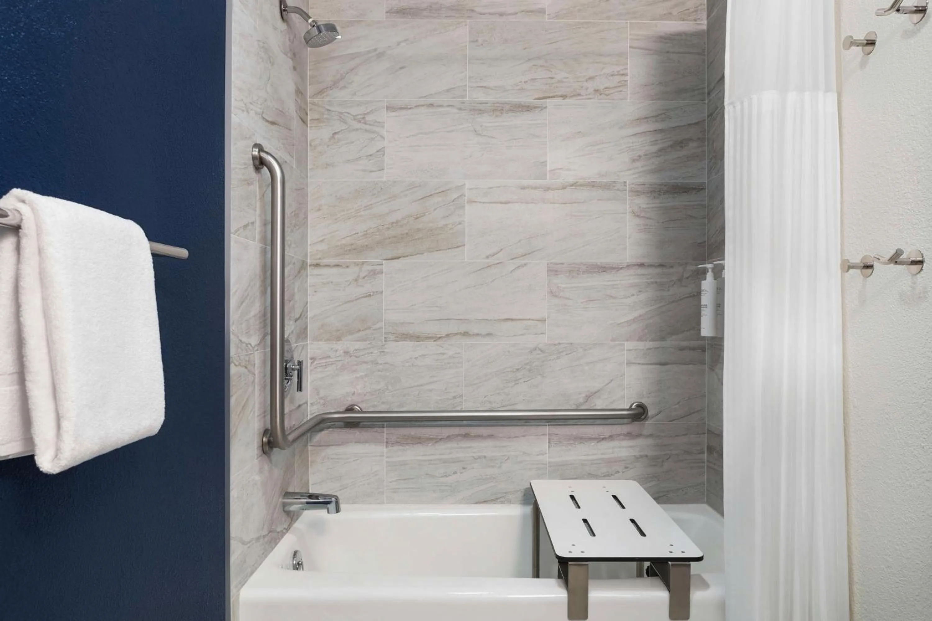 Bathroom in Spark By Hilton Mystic Groton