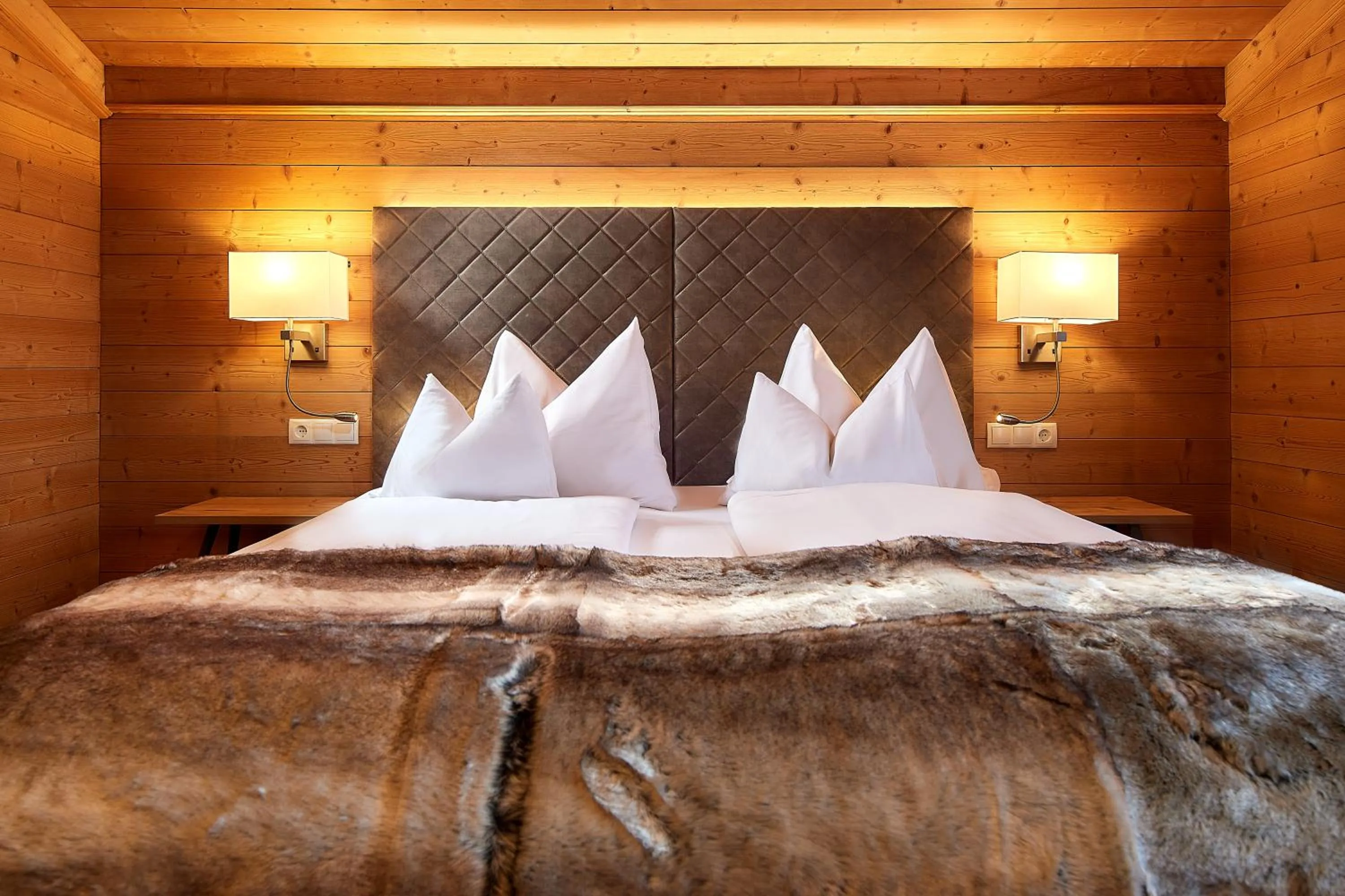 Photo of the whole room, Bed in Frühstückspension Klinglhub