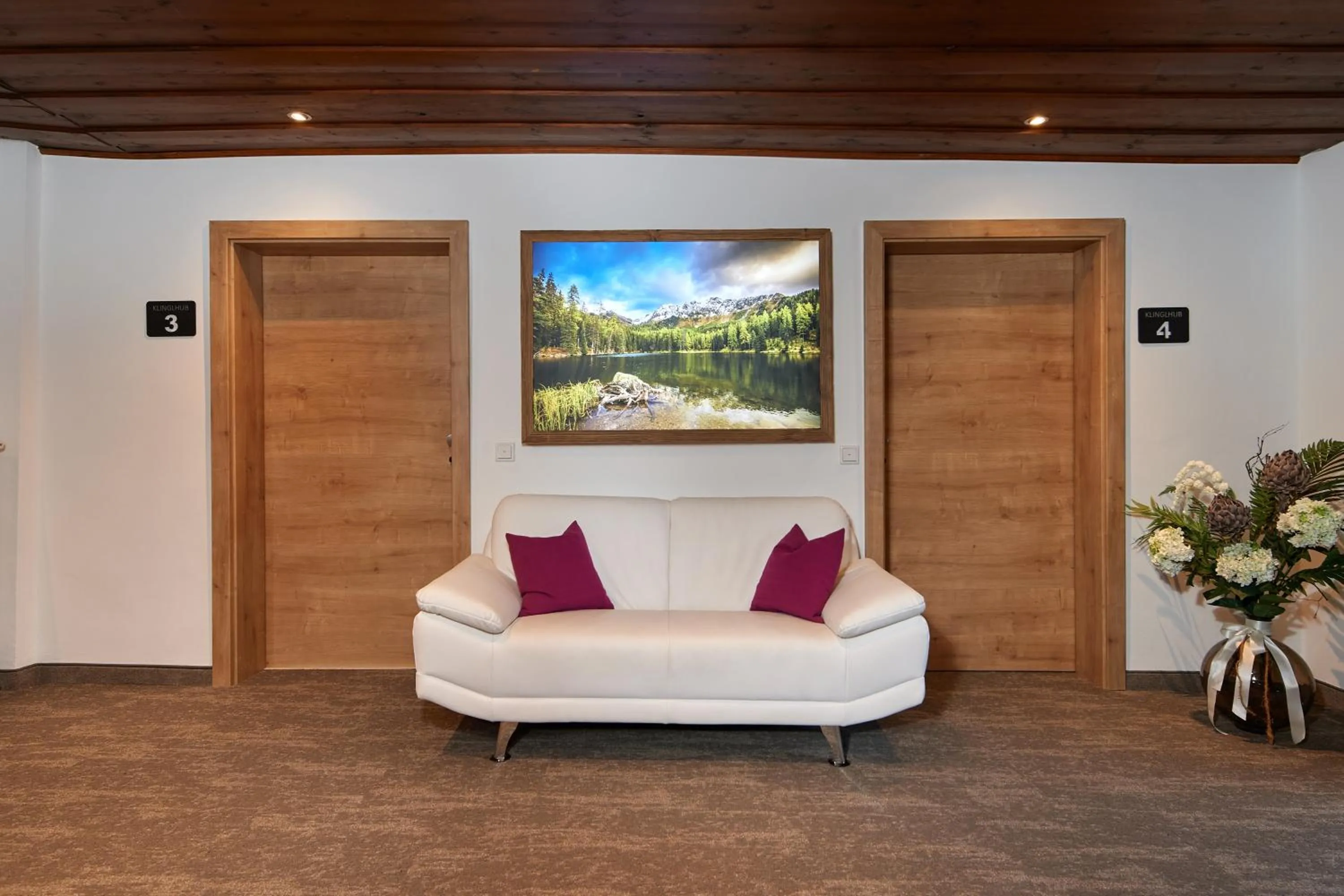 Seating area in Frühstückspension Klinglhub