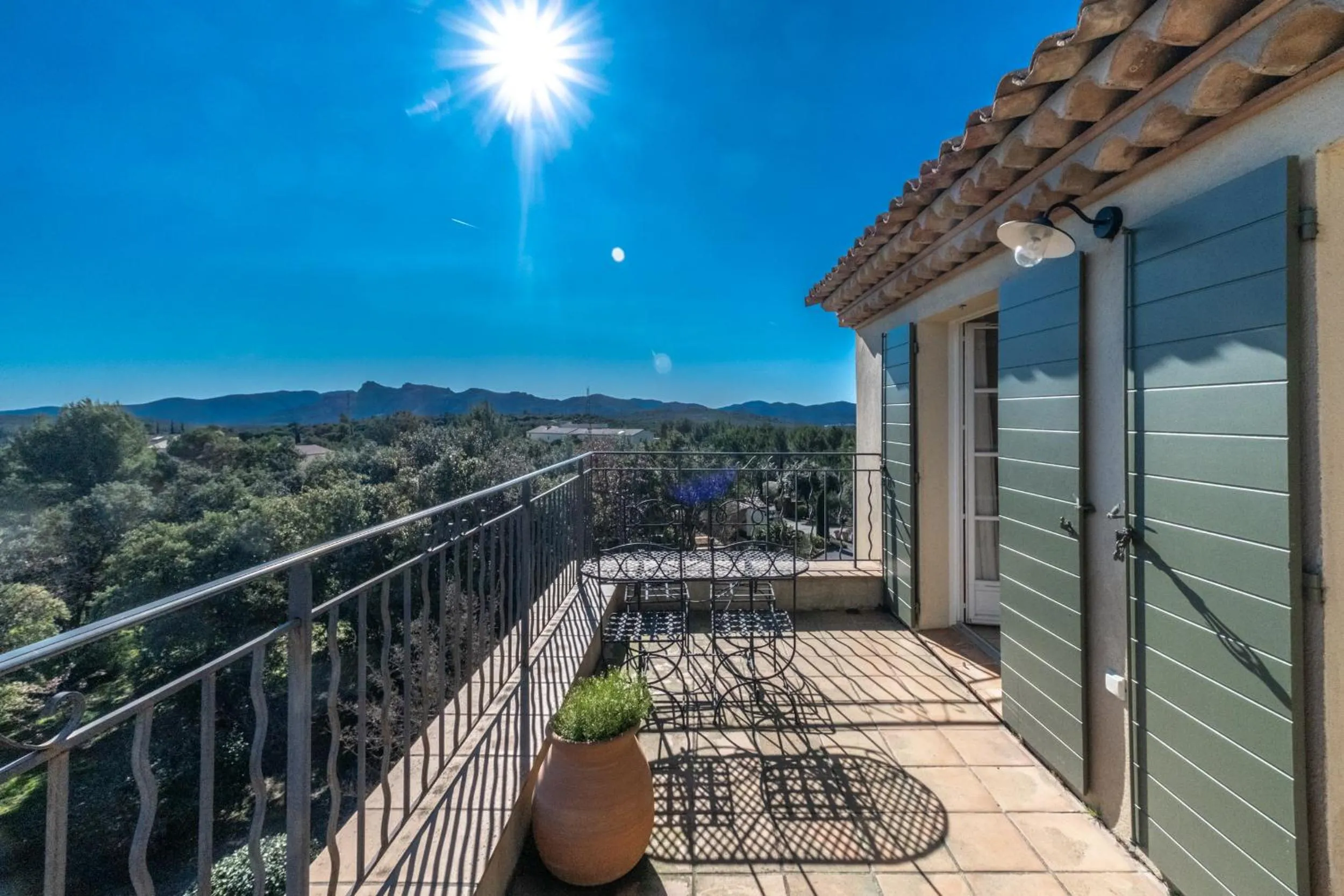 Balcony/Terrace in Les Appartements et Maisons du Domaine de Saint Endréol Golf & Spa Resort