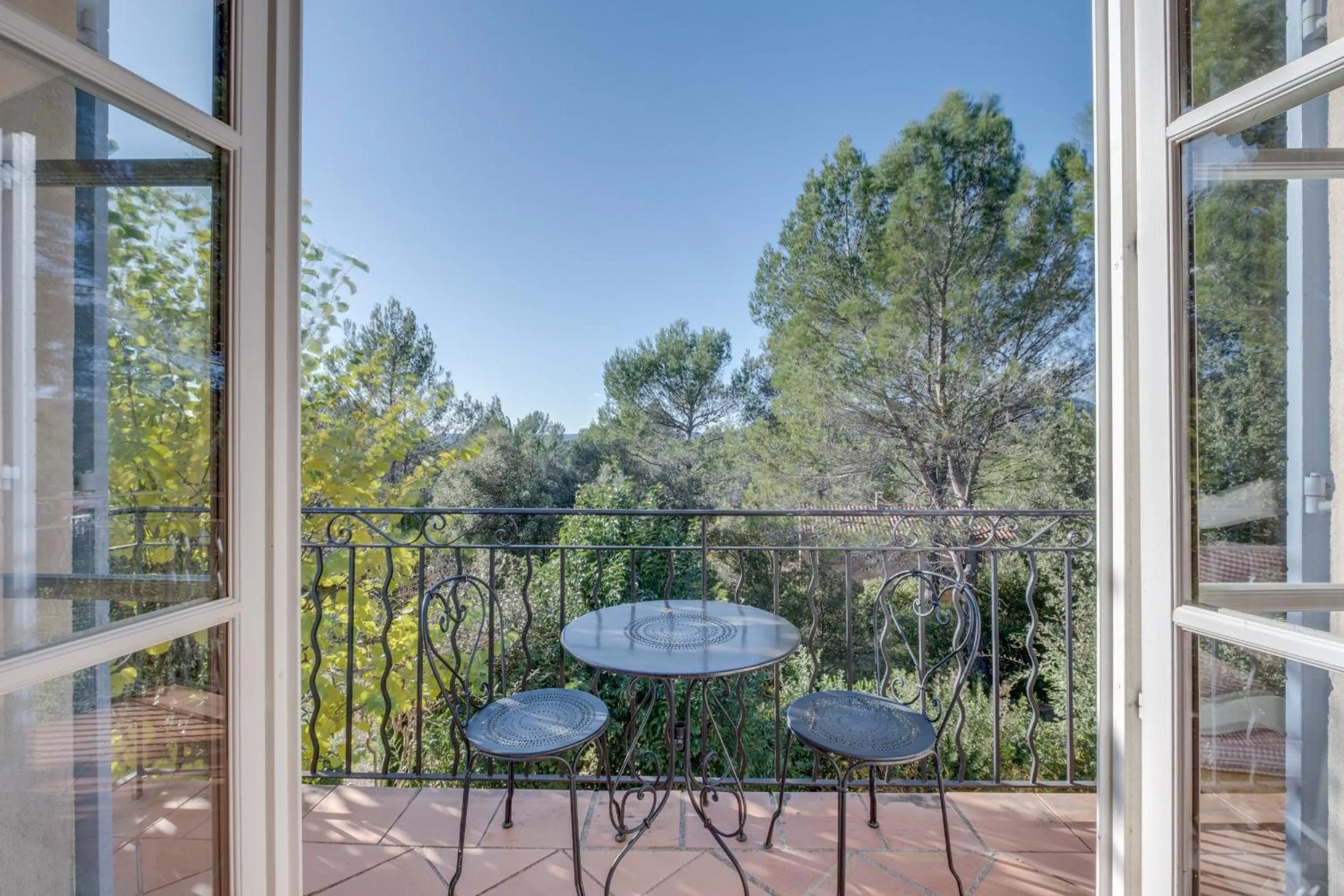 Balcony/Terrace in Les Appartements et Maisons du Domaine de Saint Endréol Golf & Spa Resort