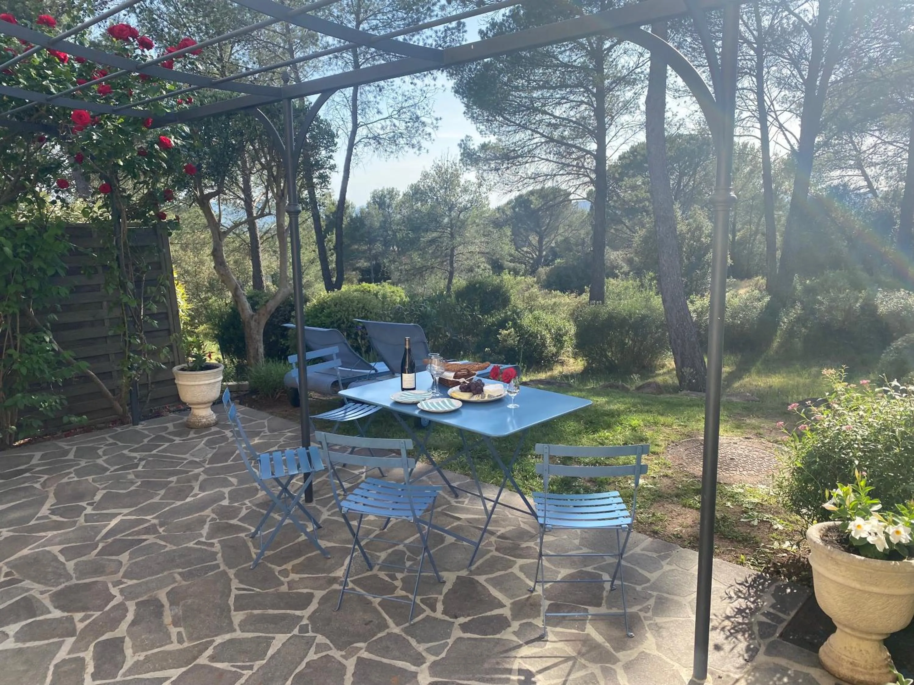 Patio in Les Appartements et Maisons du Domaine de Saint Endréol Golf & Spa Resort