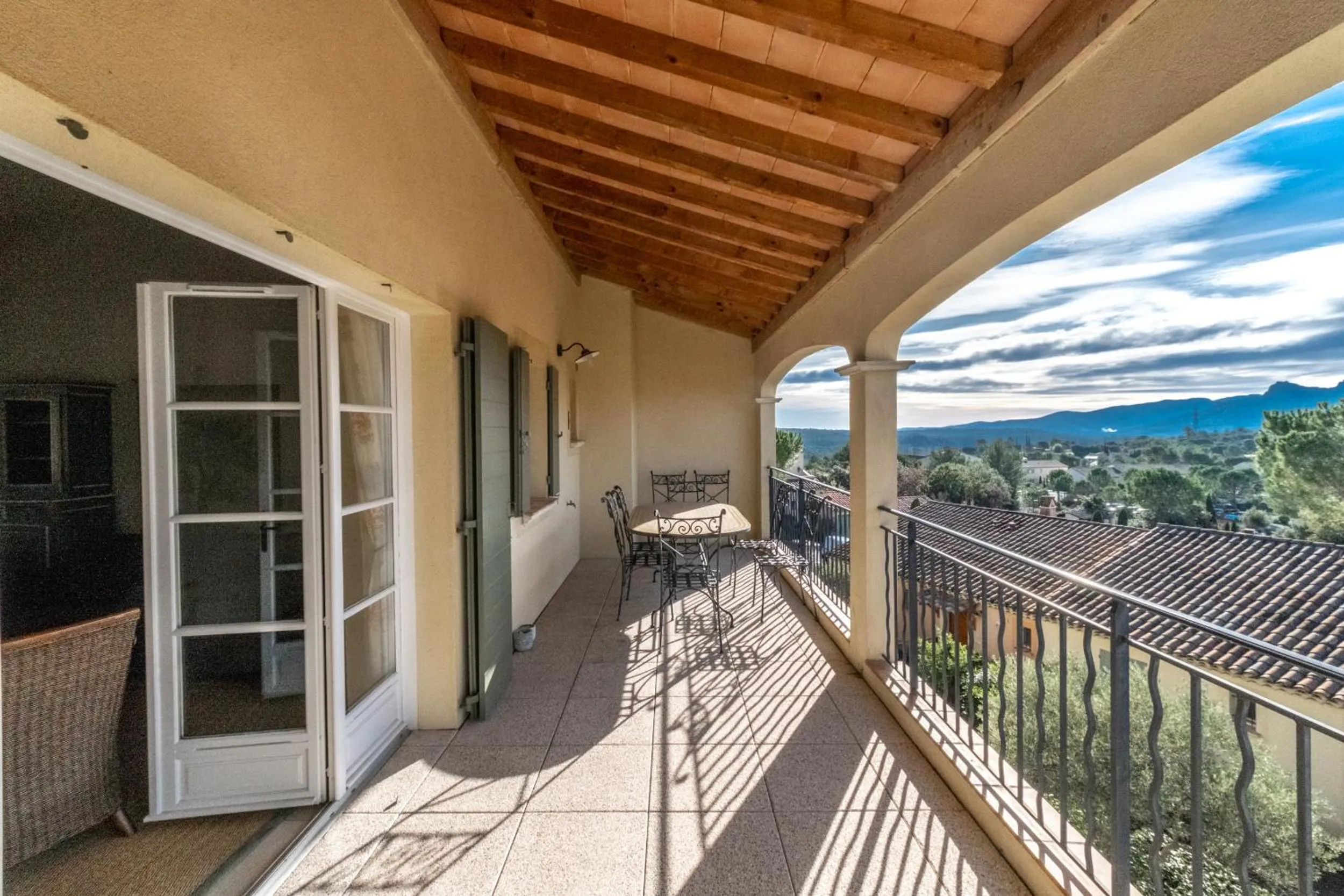Balcony/Terrace in Les Appartements et Maisons du Domaine de Saint Endréol Golf & Spa Resort