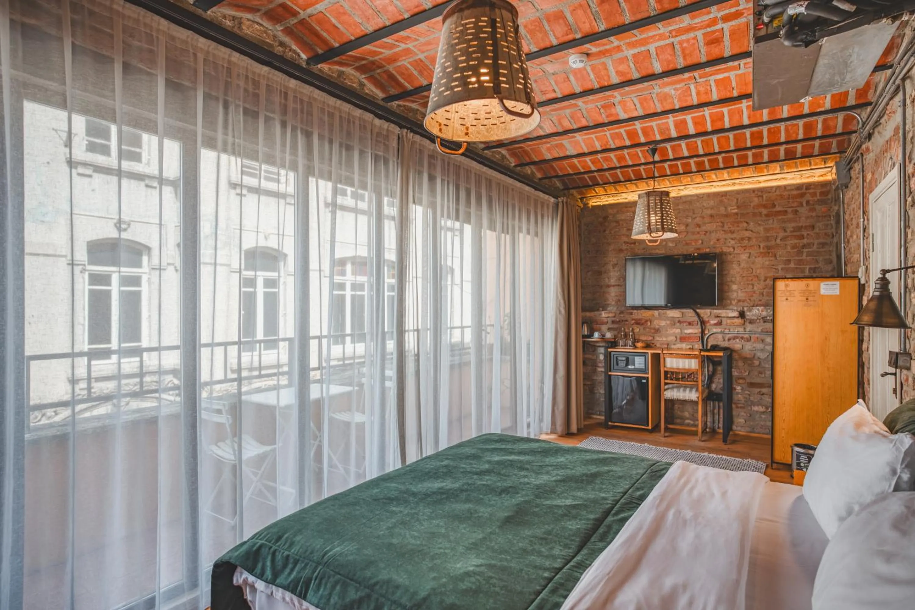 Bed in Novus Pera Hotel